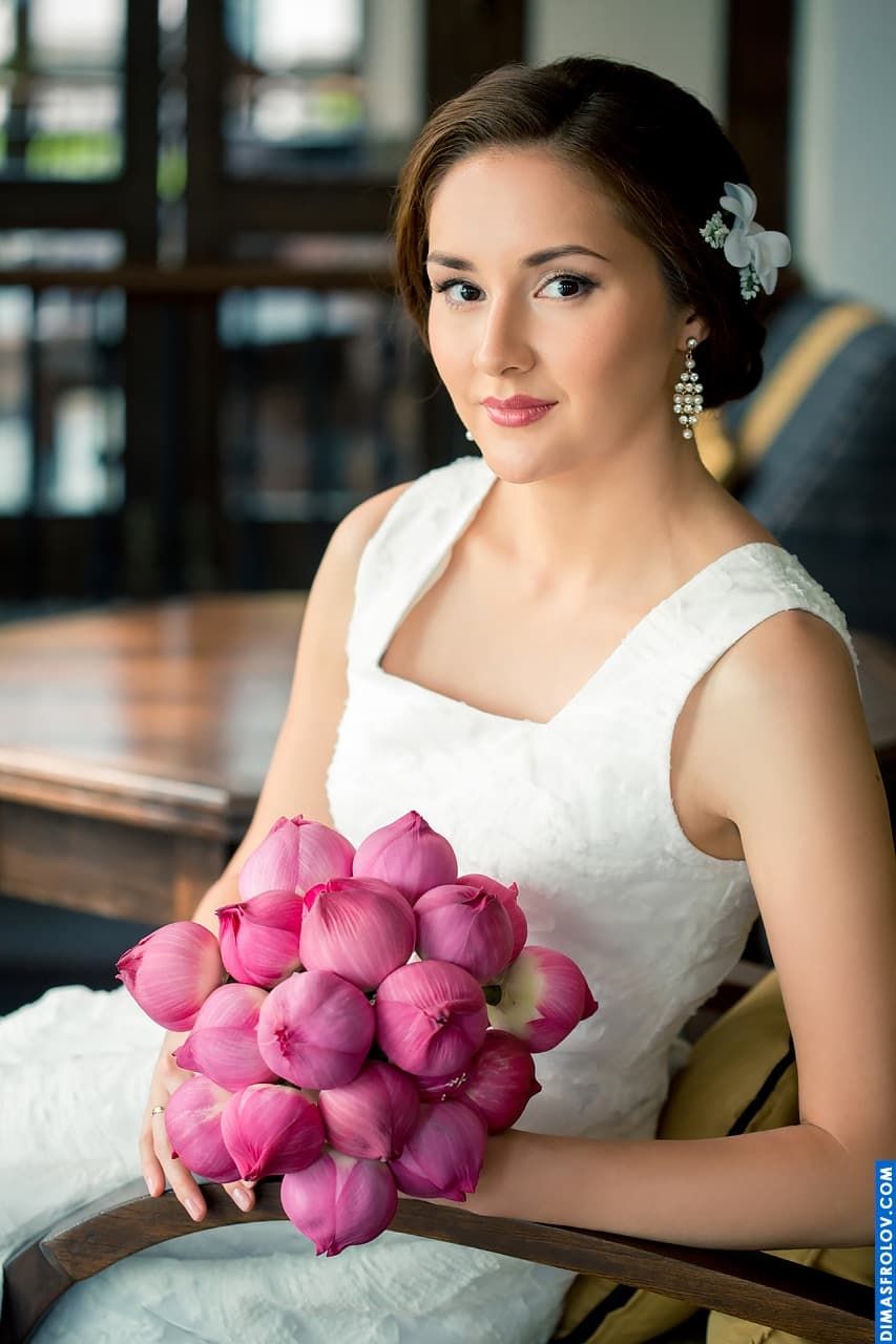 Bridal Bouquet for Tropical Wedding. photographer Dimas Frolov. photo1166