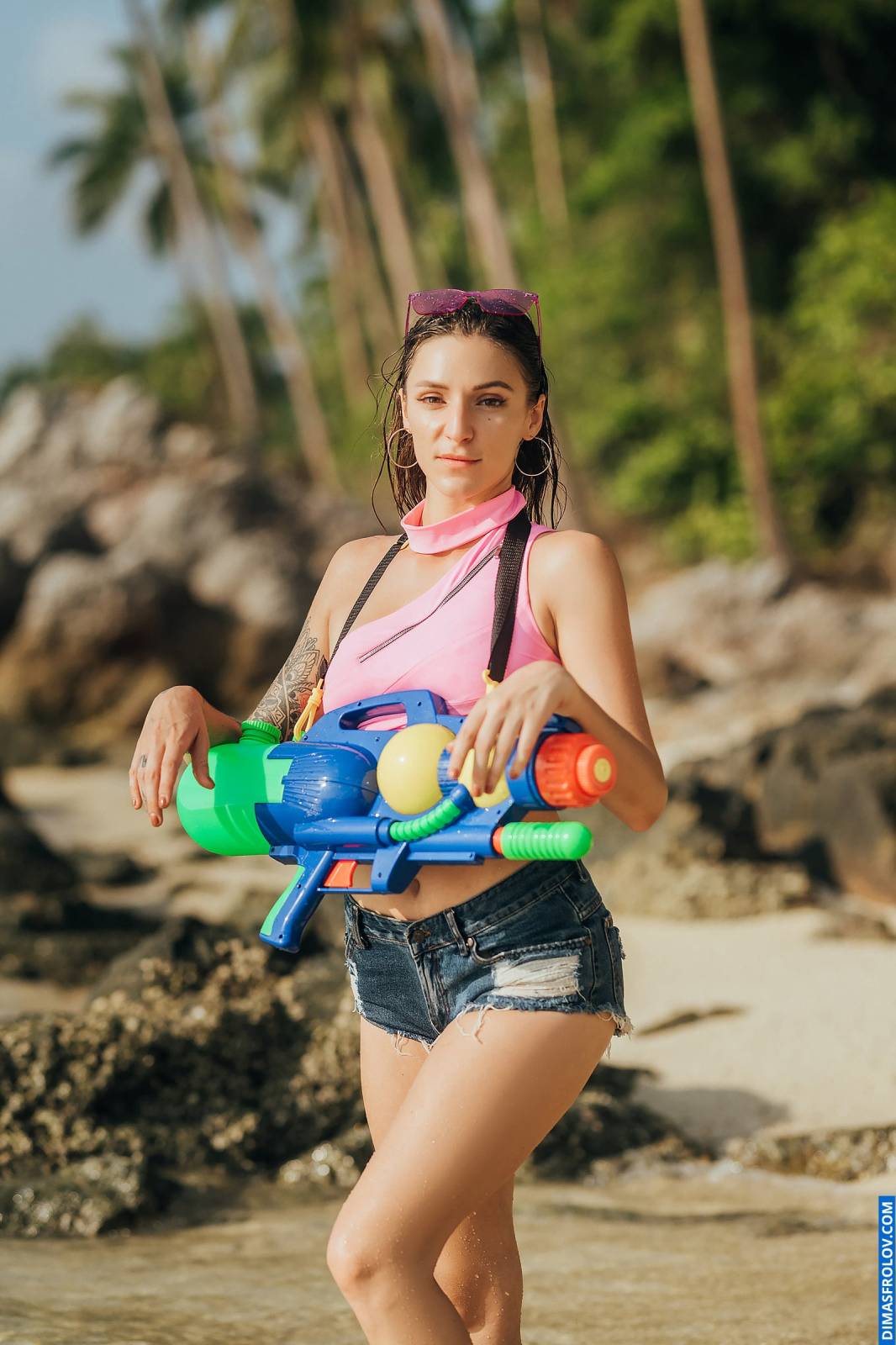 Sessão de fotos de biquíni para o Songkran (Ano Novo Tailandês). Foto 128411 (2024-02-08 03:57:28)