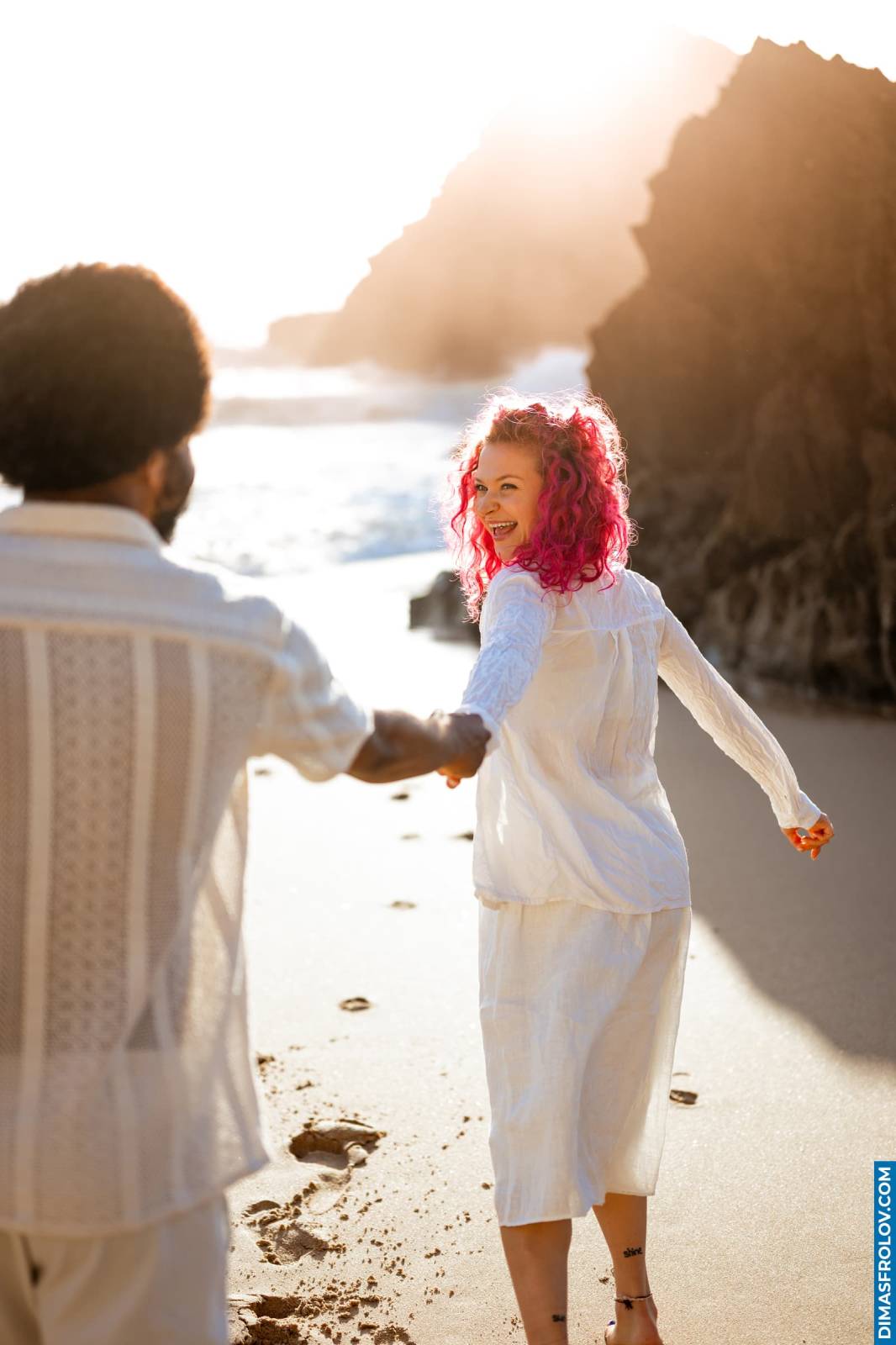 Ensaio fotográfico de casal na praia da costa atlântica.<br> Vlada e Joe. Foto 131271 (2026-07-14 09:59:25)