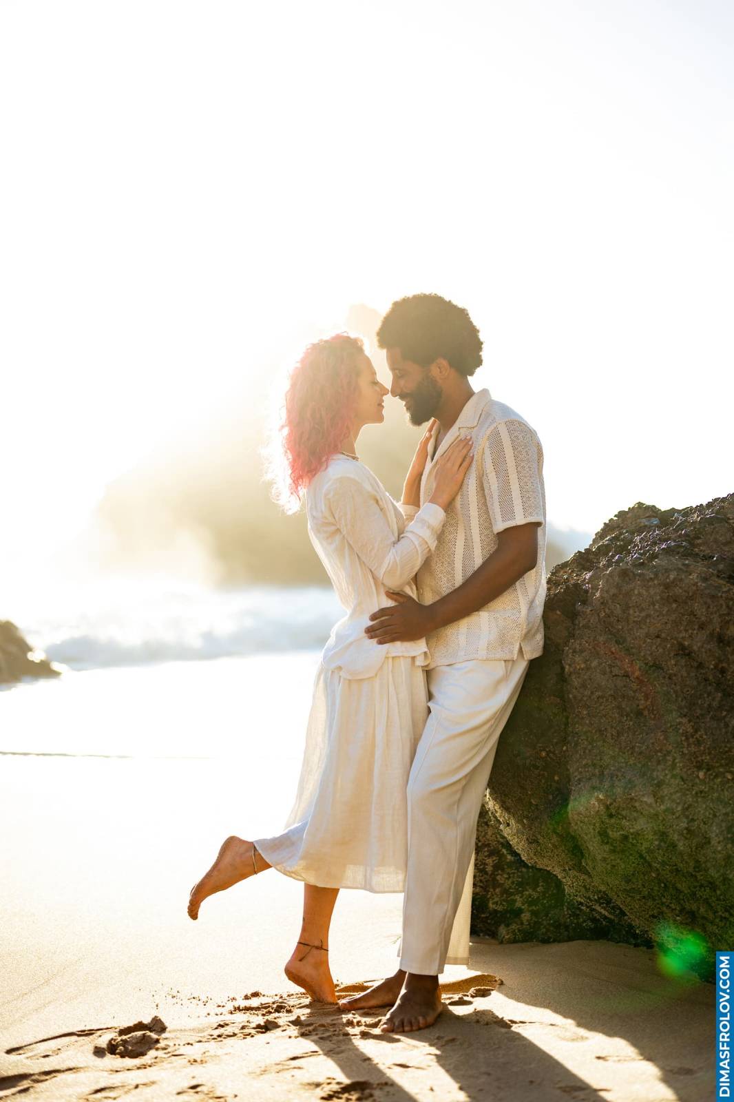 Ensaio fotográfico de casal na praia da costa atlântica.<br> Vlada e Joe. Foto 131277 (2026-07-14 09:59:31)