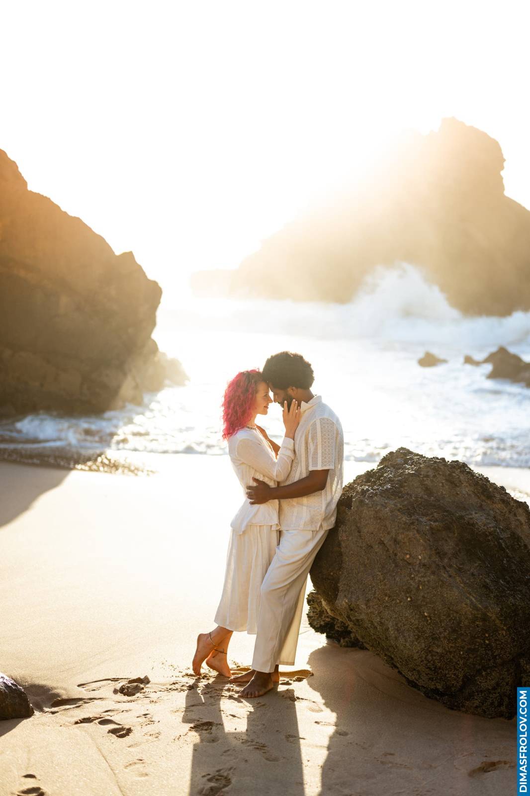 Ensaio fotográfico de casal na praia da costa atlântica.<br> Vlada e Joe. Foto 131279 (2026-07-14 09:59:33)