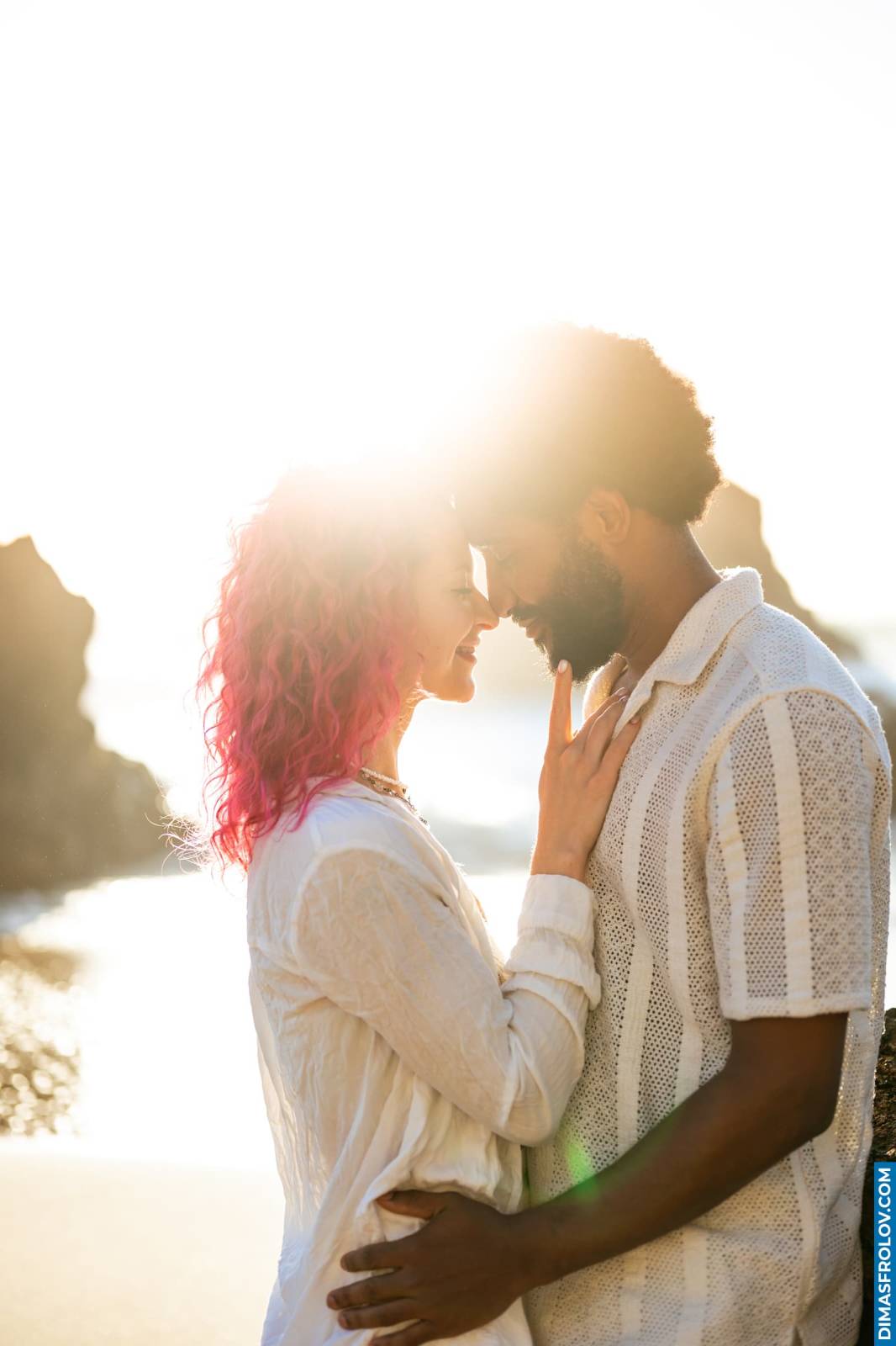 Ensaio fotográfico de casal na praia da costa atlântica.<br> Vlada e Joe. Foto 131281 (2026-07-14 09:59:35)