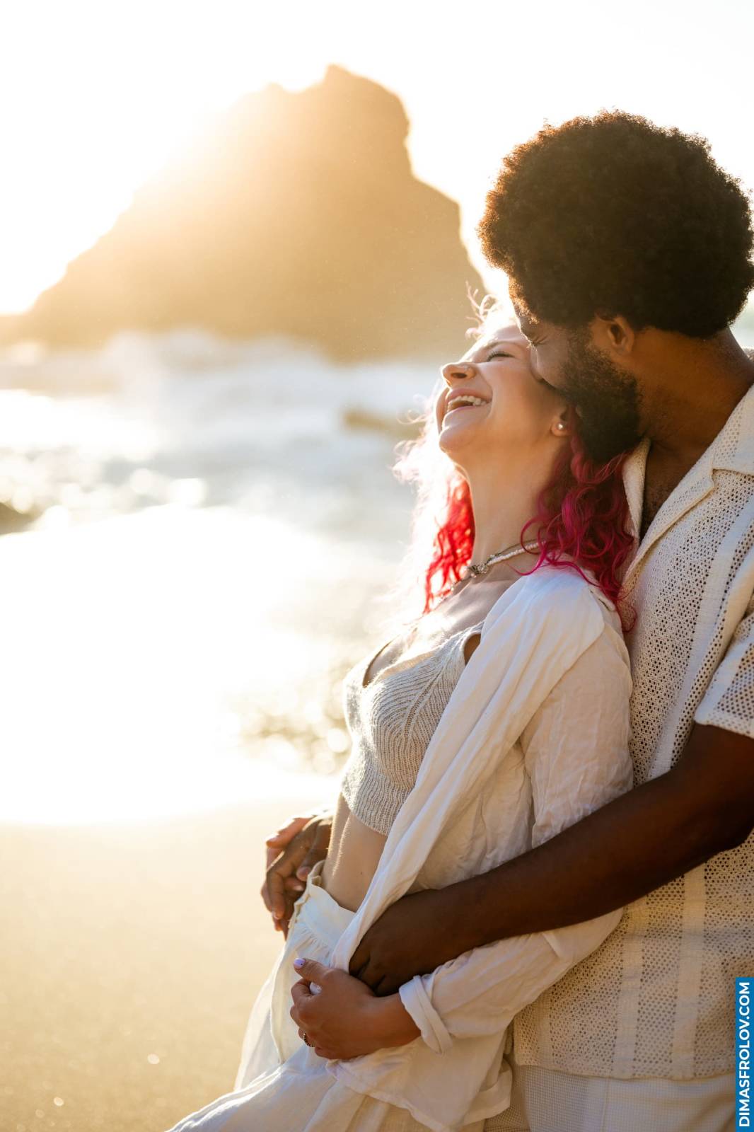 Ensaio fotográfico de casal na praia da costa atlântica.<br> Vlada e Joe. Foto 131284 (2026-07-14 09:59:38)