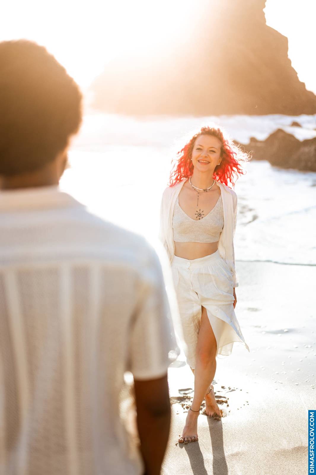 Ensaio fotográfico de casal na praia da costa atlântica.<br> Vlada e Joe. Foto 131287 (2026-07-14 09:59:40)