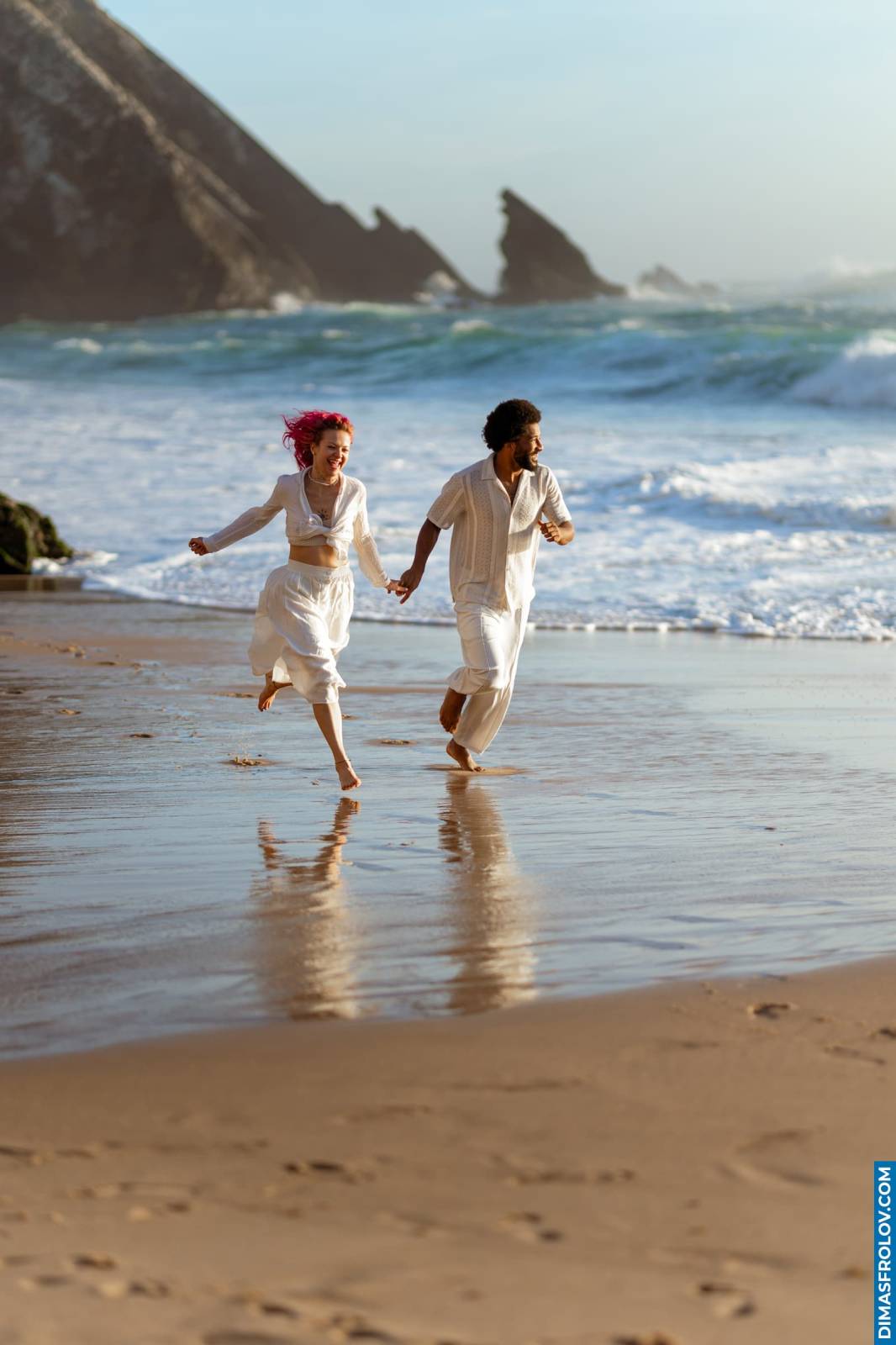 Ensaio fotográfico de casal na praia da costa atlântica.<br> Vlada e Joe. Foto 131301 (2026-07-14 09:59:52)