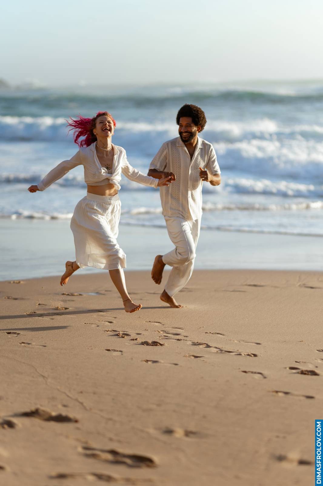Ensaio fotográfico de casal na praia da costa atlântica.<br> Vlada e Joe. Foto 131302 (2026-07-14 09:59:53)
