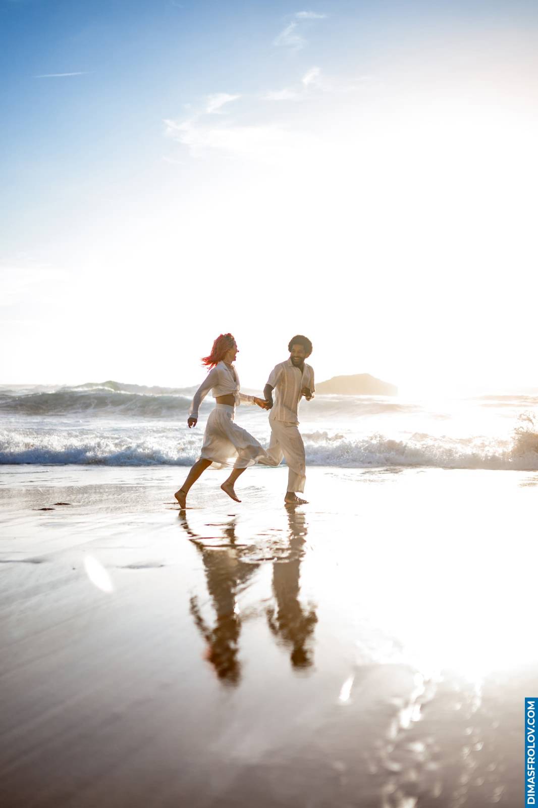 Ensaio fotográfico de casal na praia da costa atlântica.<br> Vlada e Joe. Foto 131306 (2026-07-14 09:59:56)