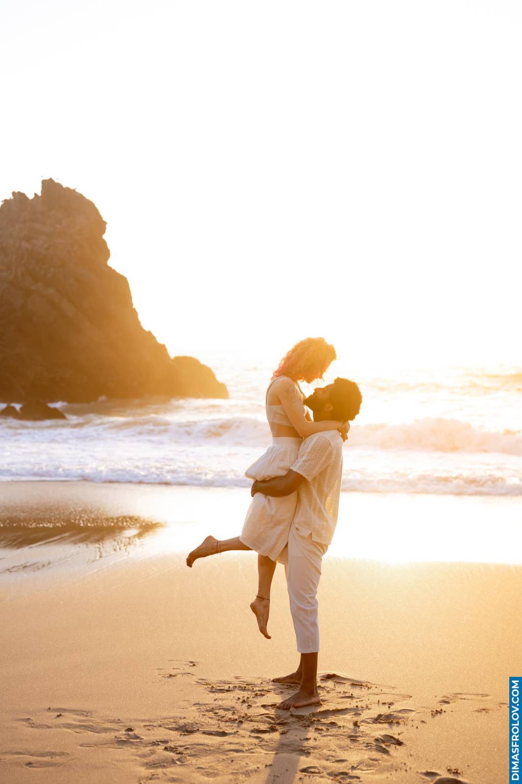 Ensaio fotográfico de casal na praia da costa atlântica.<br> Vlada e Joe. Foto 131318 (2026-07-14 10:00:06)