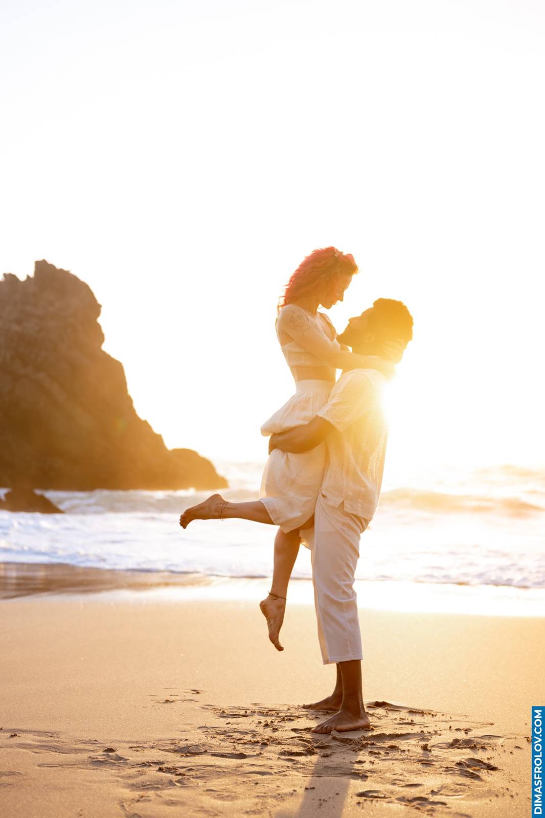 Ensaio fotográfico de casal na praia da costa atlântica.<br> Vlada e Joe. Foto 131320 (2026-07-14 10:00:08)