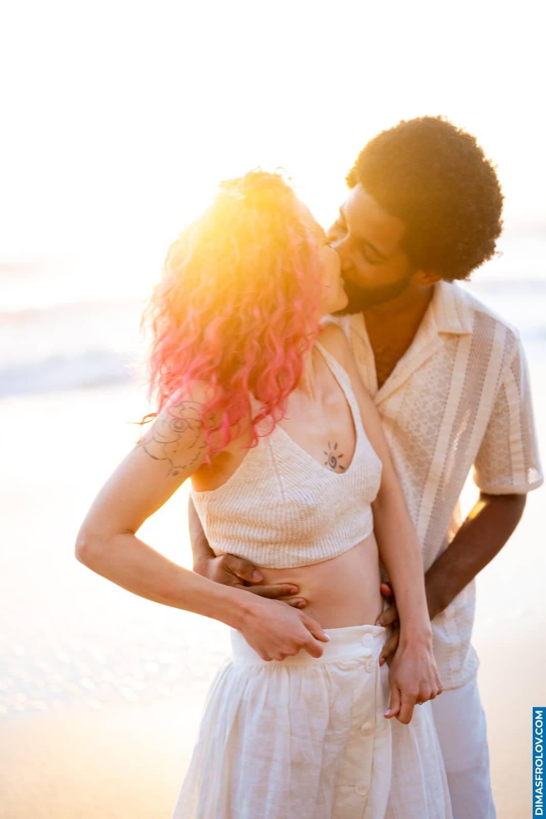 Ensaio fotográfico de casal na praia da costa atlântica.<br> Vlada e Joe. Foto 131335 (2026-07-14 10:00:18)