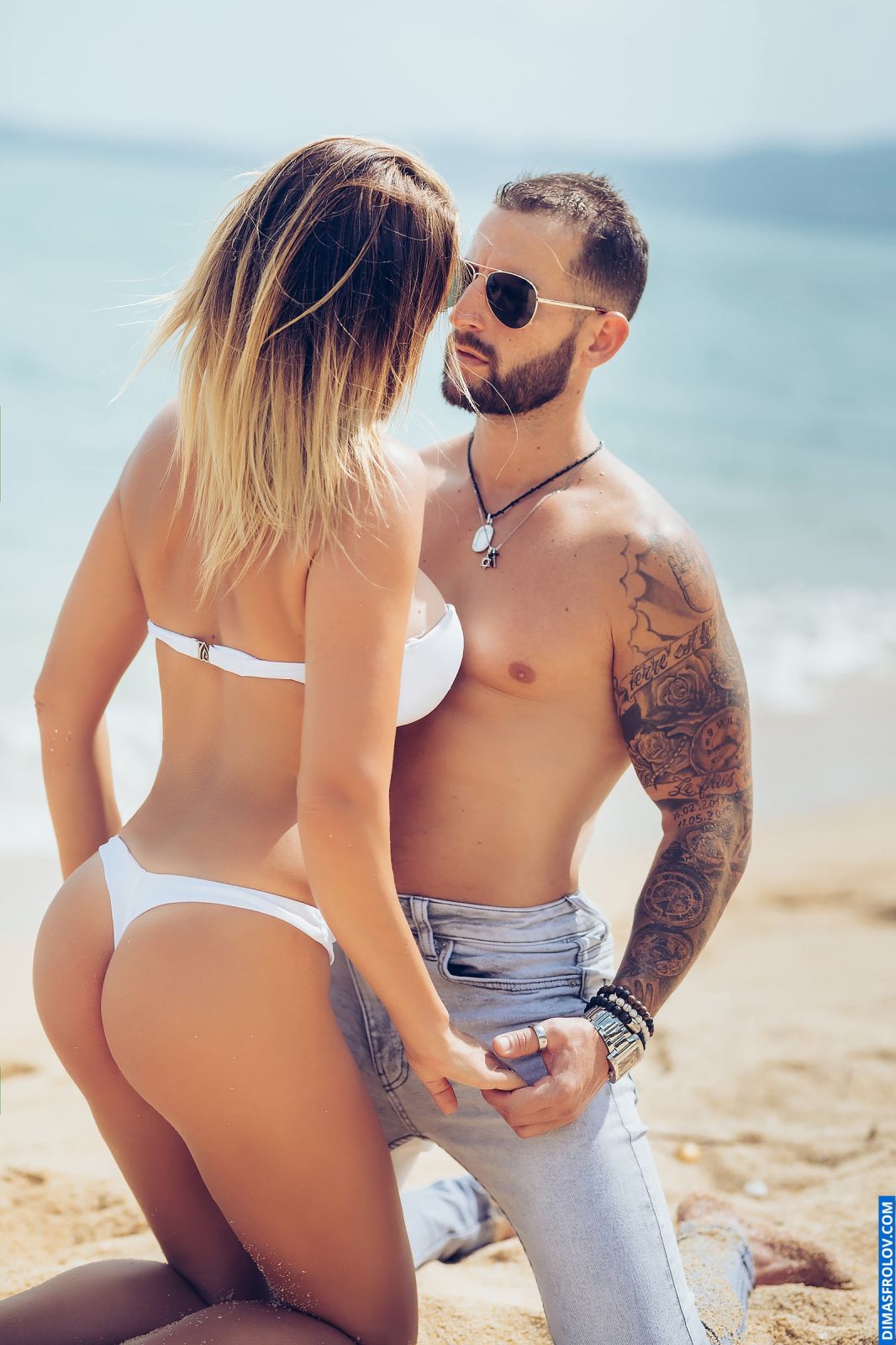 Casal romântico na praia. Foto 86817 (2023-05-03 22:07:03)
