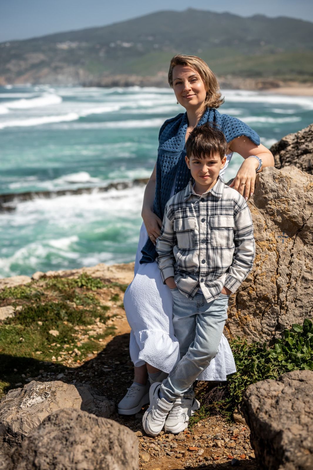 Sessão fotográfica de família na Praia do Guincho (Sintra) perto de Cascais, Lisboa. Foto 131771 (2026-07-16 10:30:20)