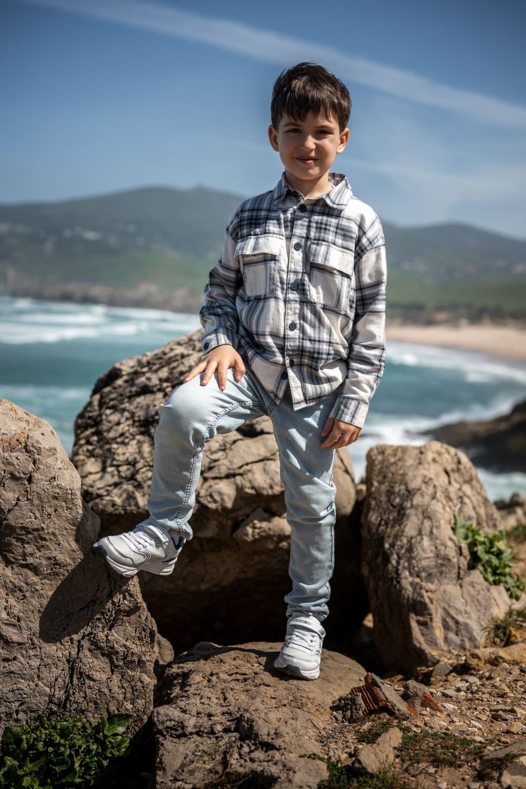 Sessão fotográfica de família na Praia do Guincho (Sintra) perto de Cascais, Lisboa. Foto 131775 (2026-07-16 10:30:26)