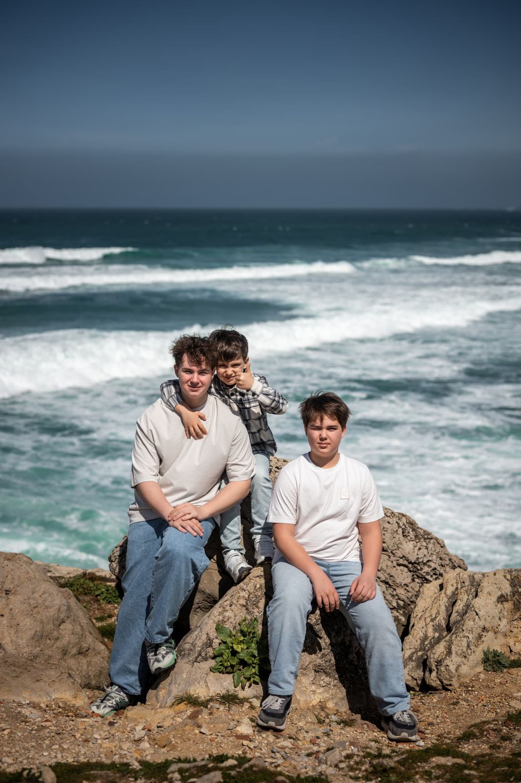 Sessão fotográfica de família na Praia do Guincho (Sintra) perto de Cascais, Lisboa. Foto 131779 (2026-07-16 10:30:31)