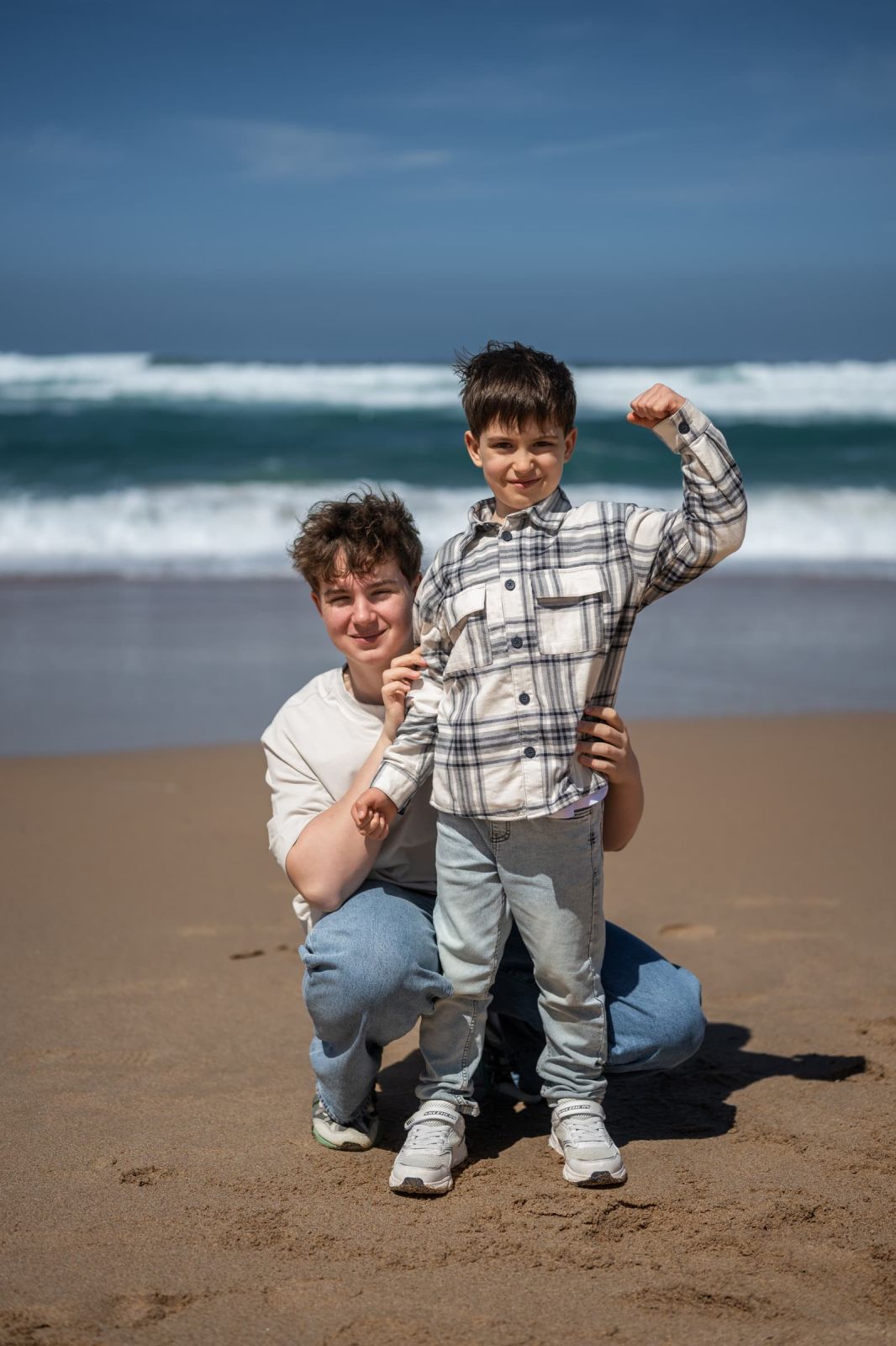 Sessão fotográfica de família na Praia do Guincho (Sintra) perto de Cascais, Lisboa. Foto 131822 (2026-07-16 10:31:19)