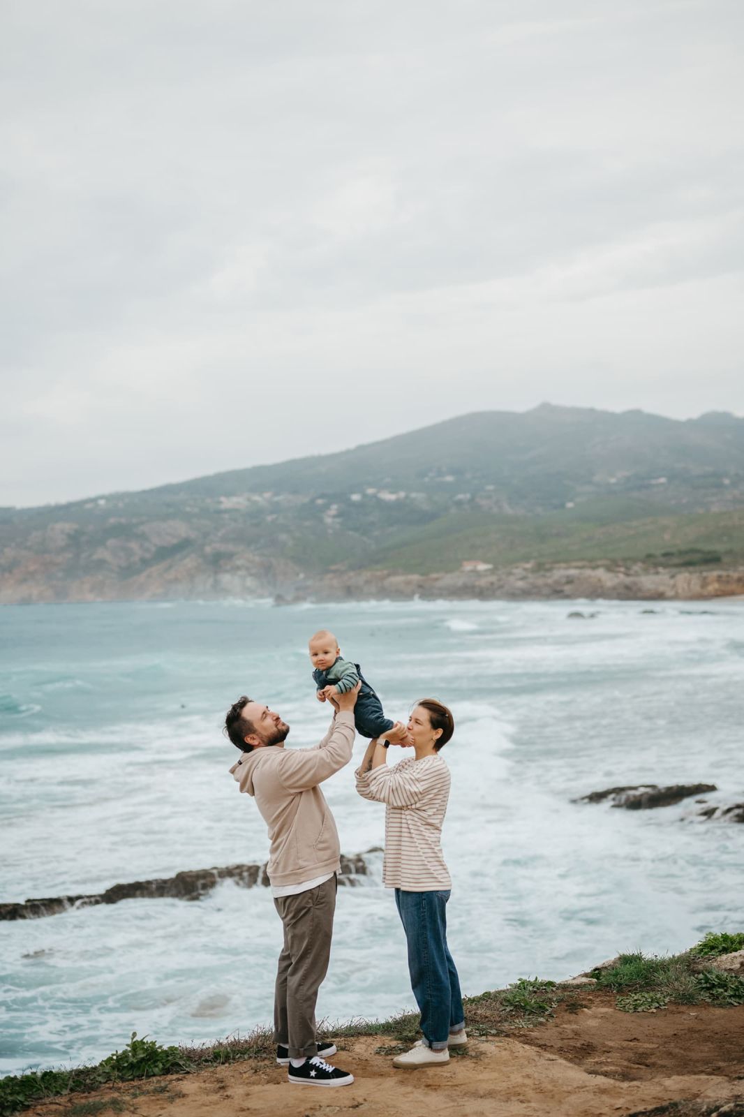 Family & children photography Olga, Andrey & baby boy Timofey: <br>A Family Photoshoot at Guincho Beach. photo 131859 (2026-07-16 11:44:56)