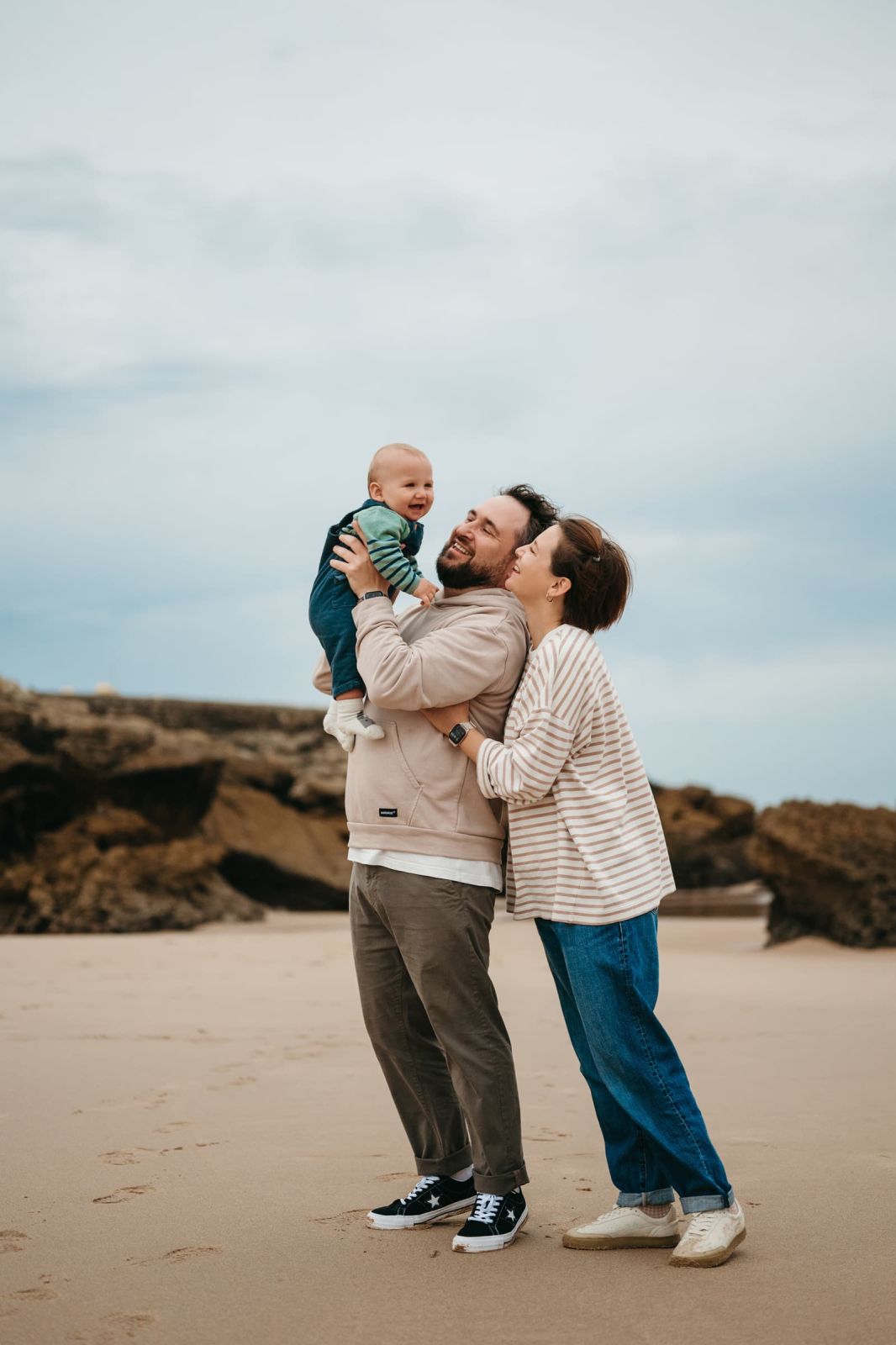 Family & children photography Olga, Andrey & baby boy Timofey: <br>A Family Photoshoot at Guincho Beach. photo 131907 (2026-07-16 11:46:00)
