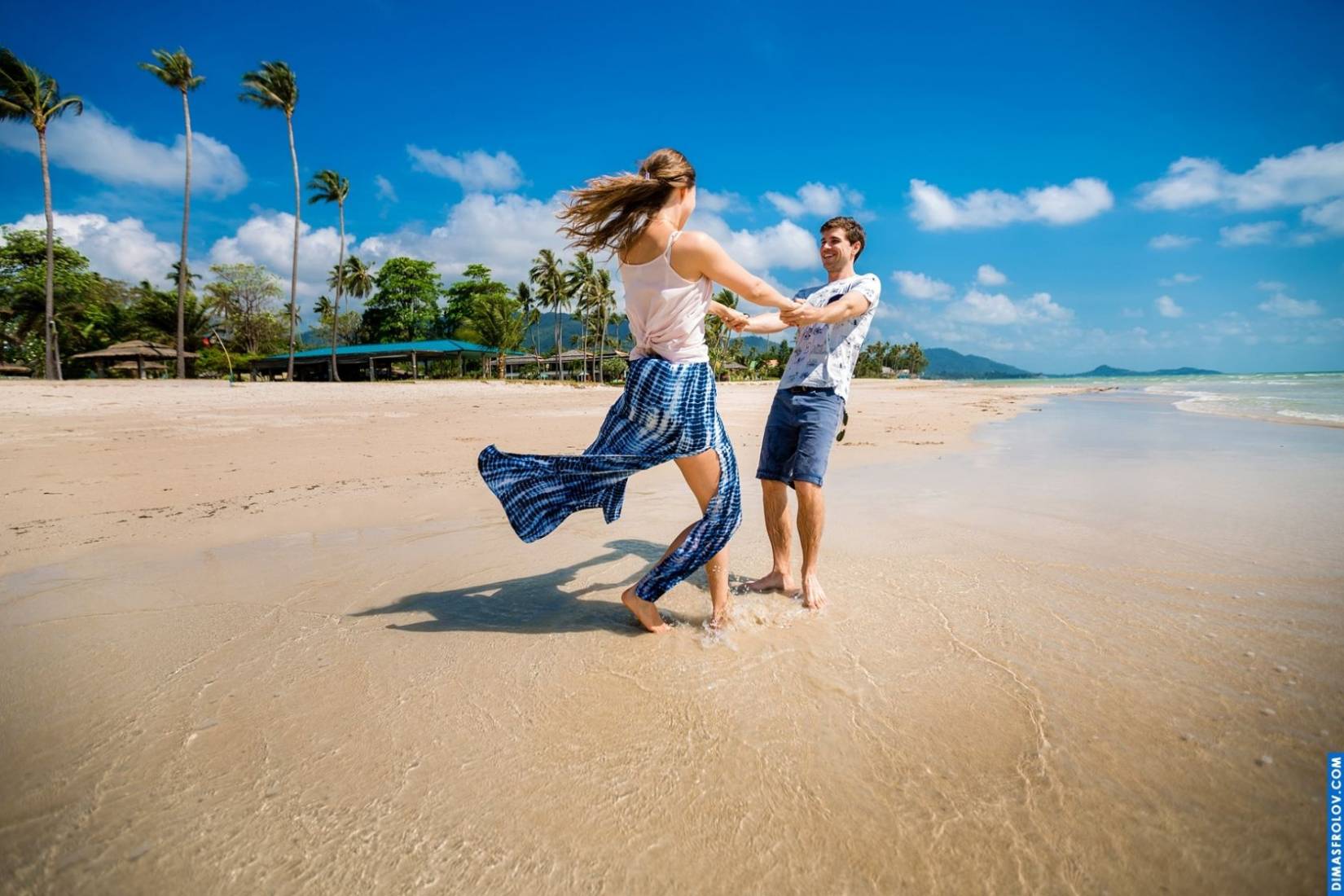 ภาพเคลื่อนไหวสนุกๆ บนชายหาด