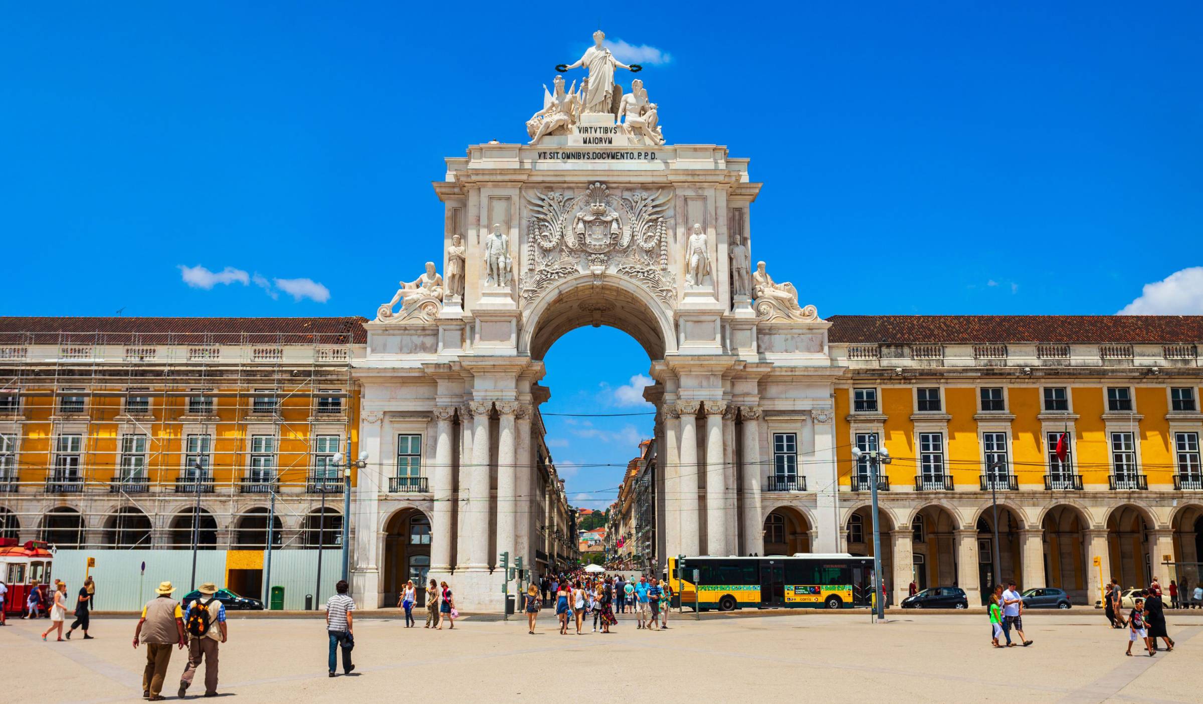 Praça do&nbsp;Comércio&nbsp;&ndash;&nbsp;Imagem de Stock
