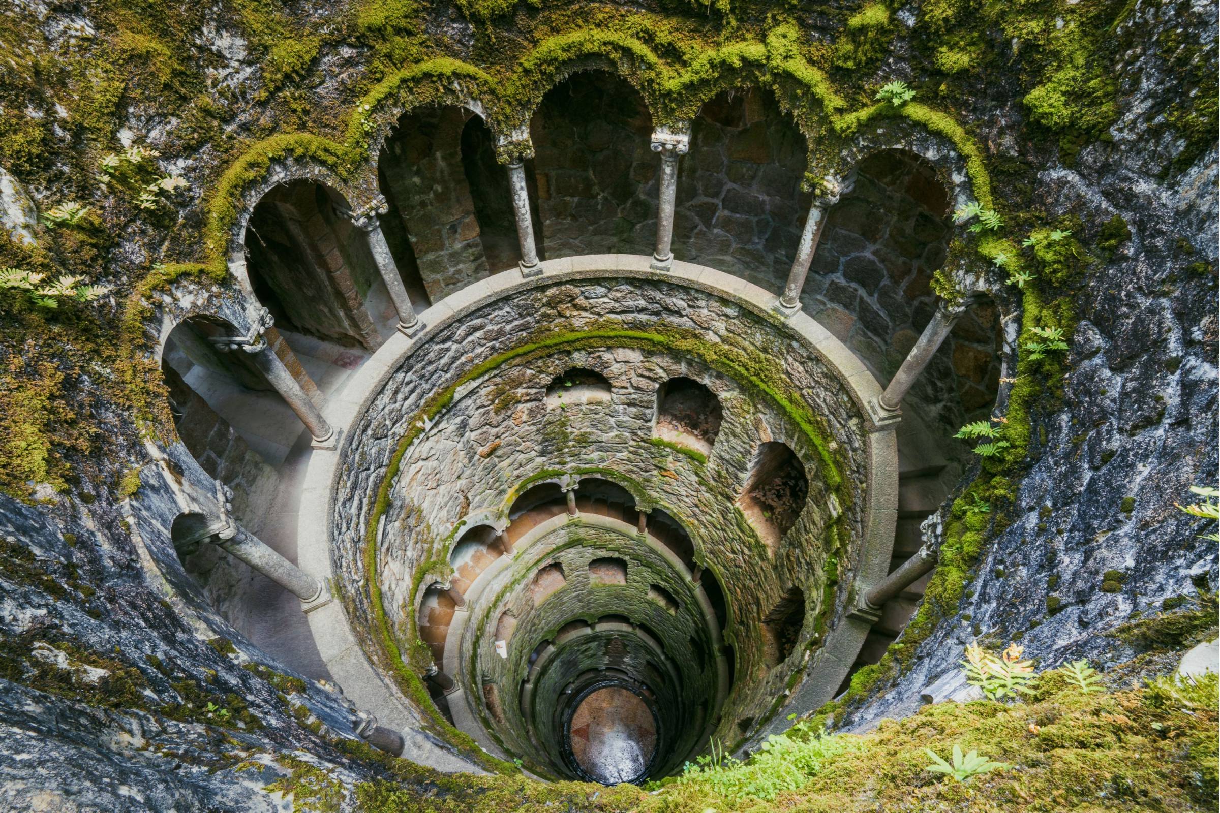 Quinta da Regaleira, Sintra&nbsp;&ndash;&nbsp;Imagem de Stock