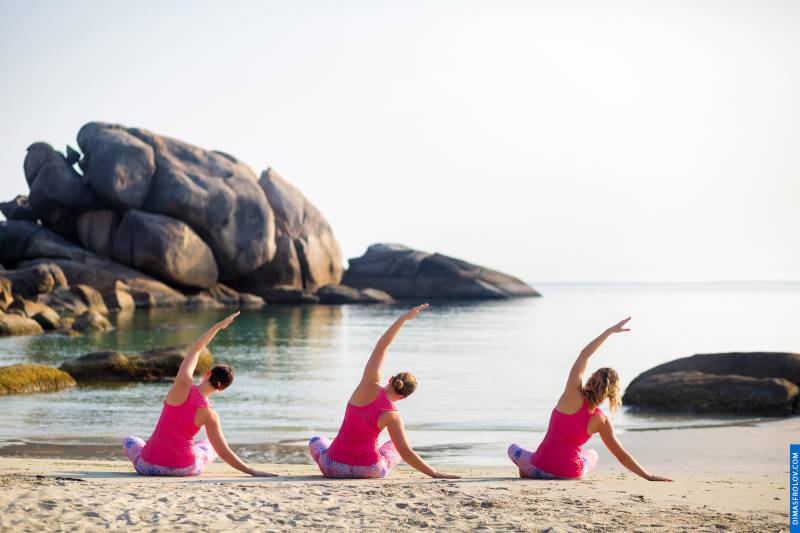 Pilates Retreat Photo Shooting. Full yoga photo shoots