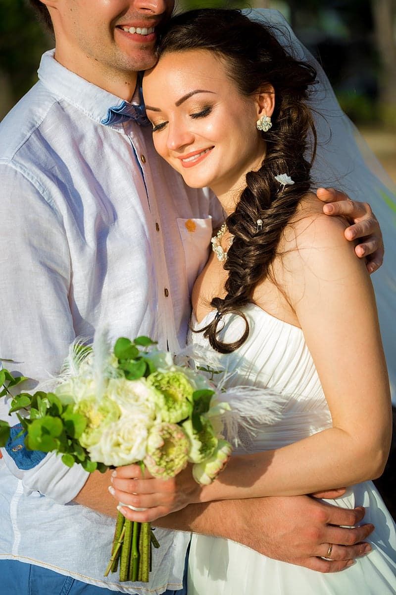 Bridal Bouquet for Tropical Wedding. photographer Dimas Frolov. photo1147