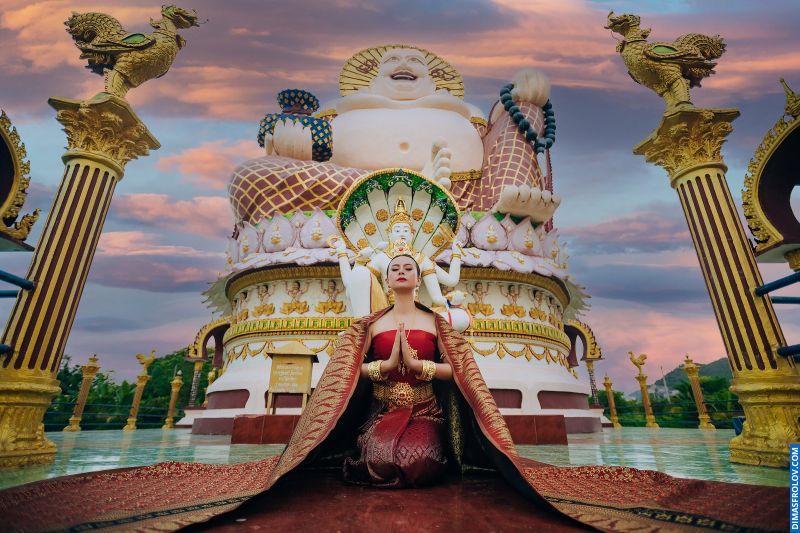Ani Thai Dress. Creative photo shoot. Portrait Photo Sessions of Women