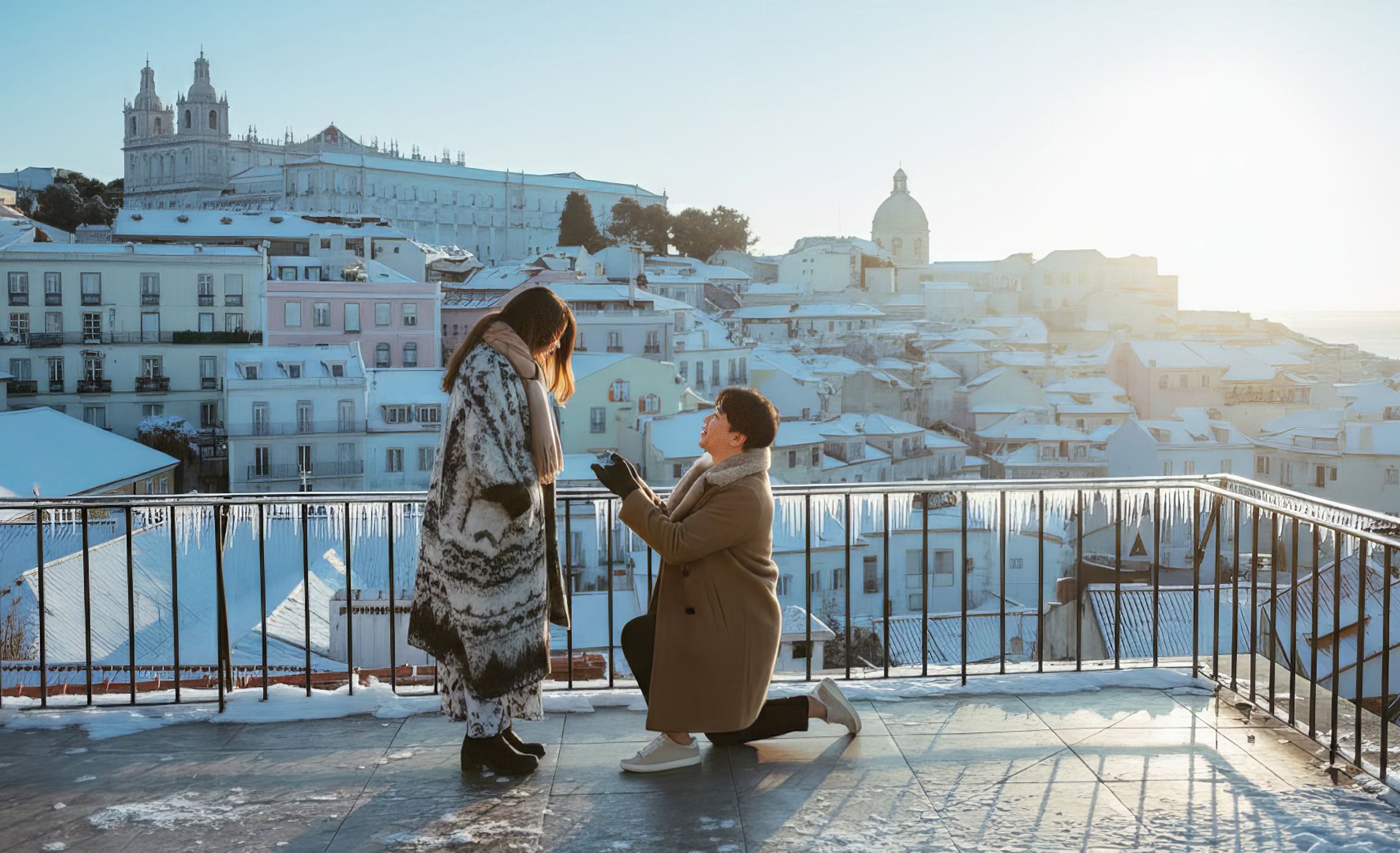 Pictures for post about Winter photo sessions in Lisbon