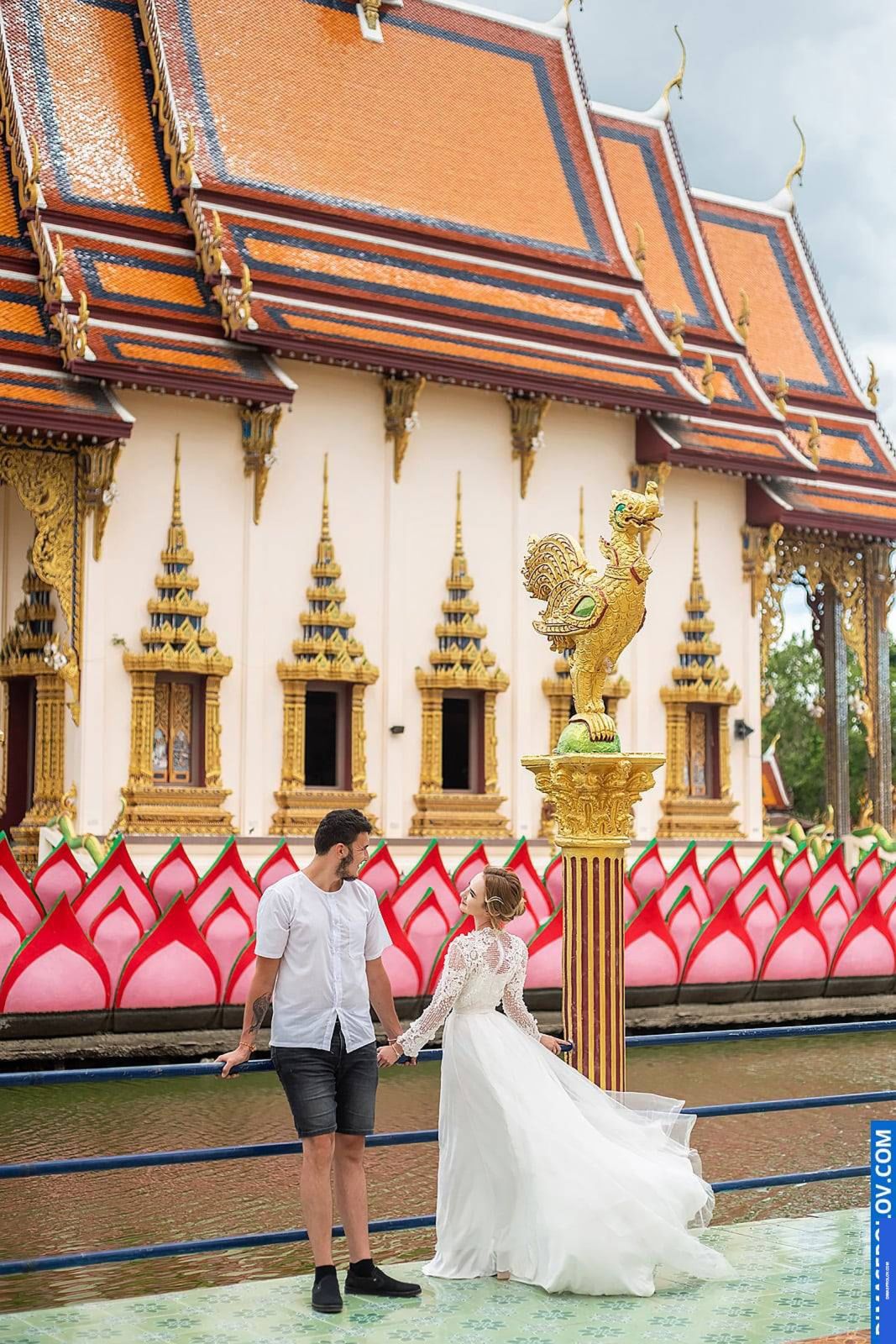 Samui Photo shoot location: Wat Plai Laem Temple. photographer Dimas Frolov. photo2129