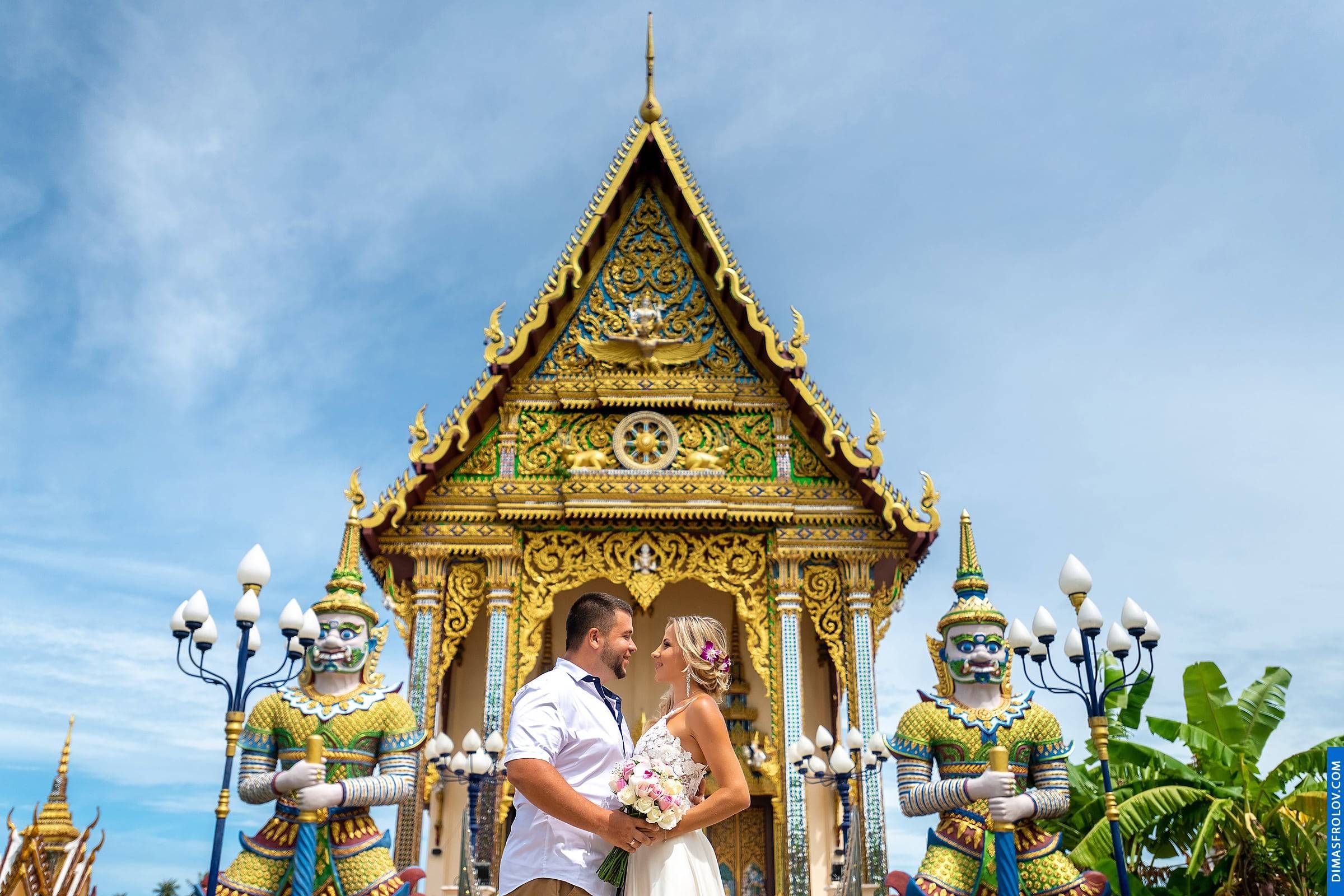Samui Photo shoot location: Wat Plai Laem Temple. photographer Dimas Frolov. photo2107
