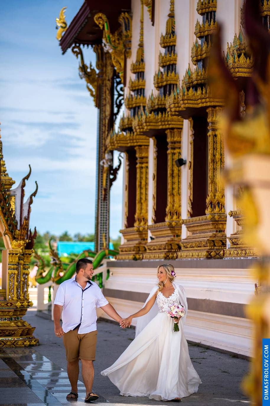 Samui Photo shoot location: Wat Plai Laem Temple. photographer Dimas Frolov. photo2115
