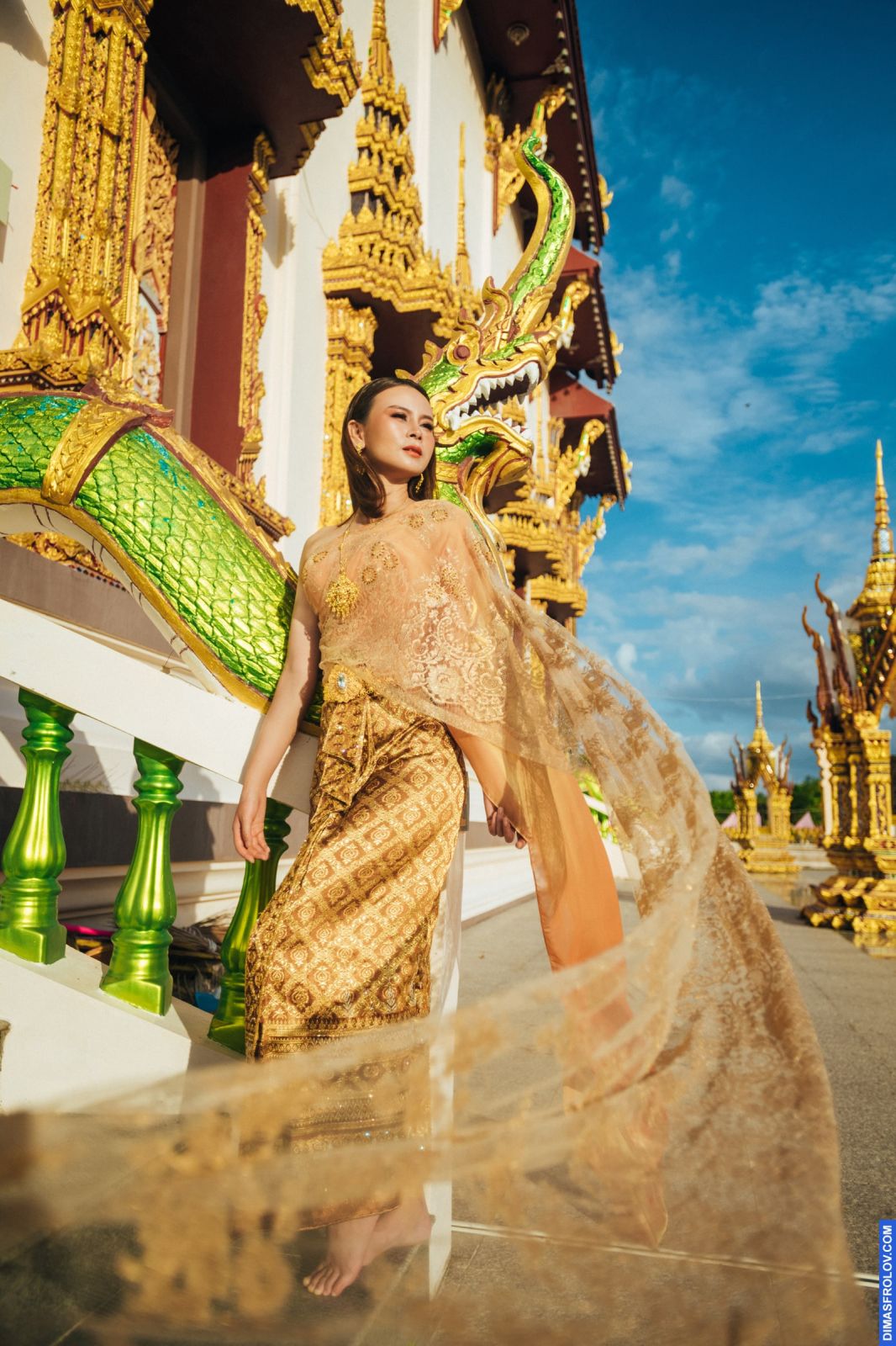 Samui Photo shoot location: Wat Plai Laem Temple. photographer Dimas Frolov. photo2159