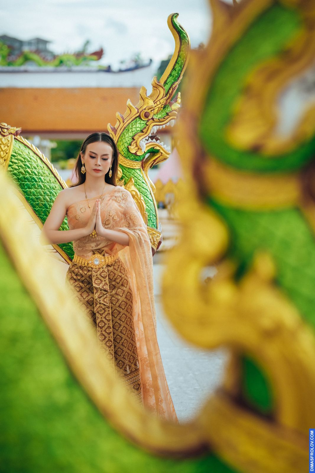 Samui Photo shoot location: Wat Plai Laem Temple. photographer Dimas Frolov. photo2163