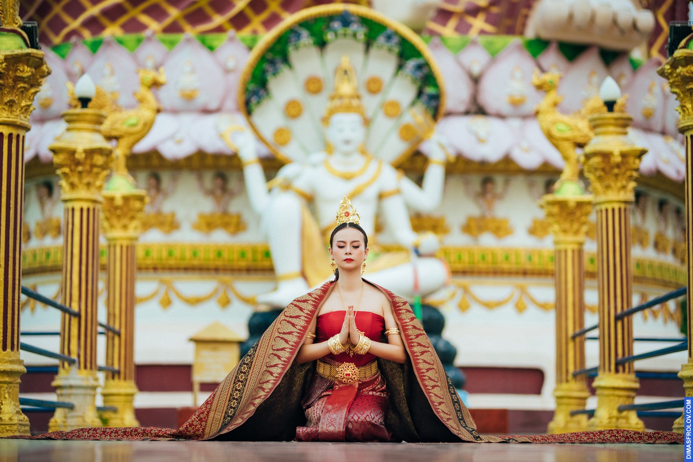 Samui Photo shoot location: Wat Plai Laem Temple. photographer Dimas Frolov. photo2168