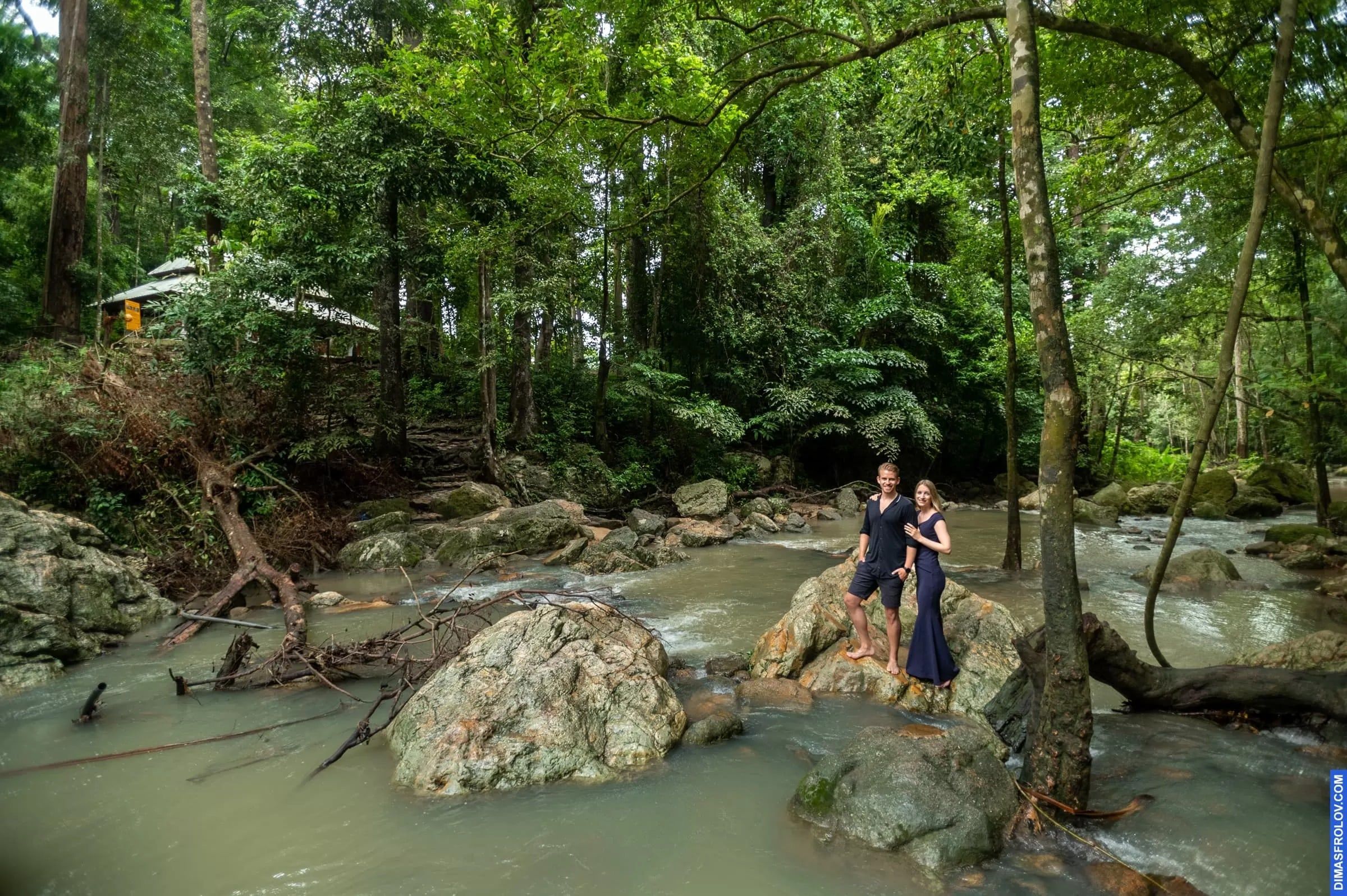 Samui Photo shoot location: Na Muang Waterfall. photographer Dimas Frolov. photo2015