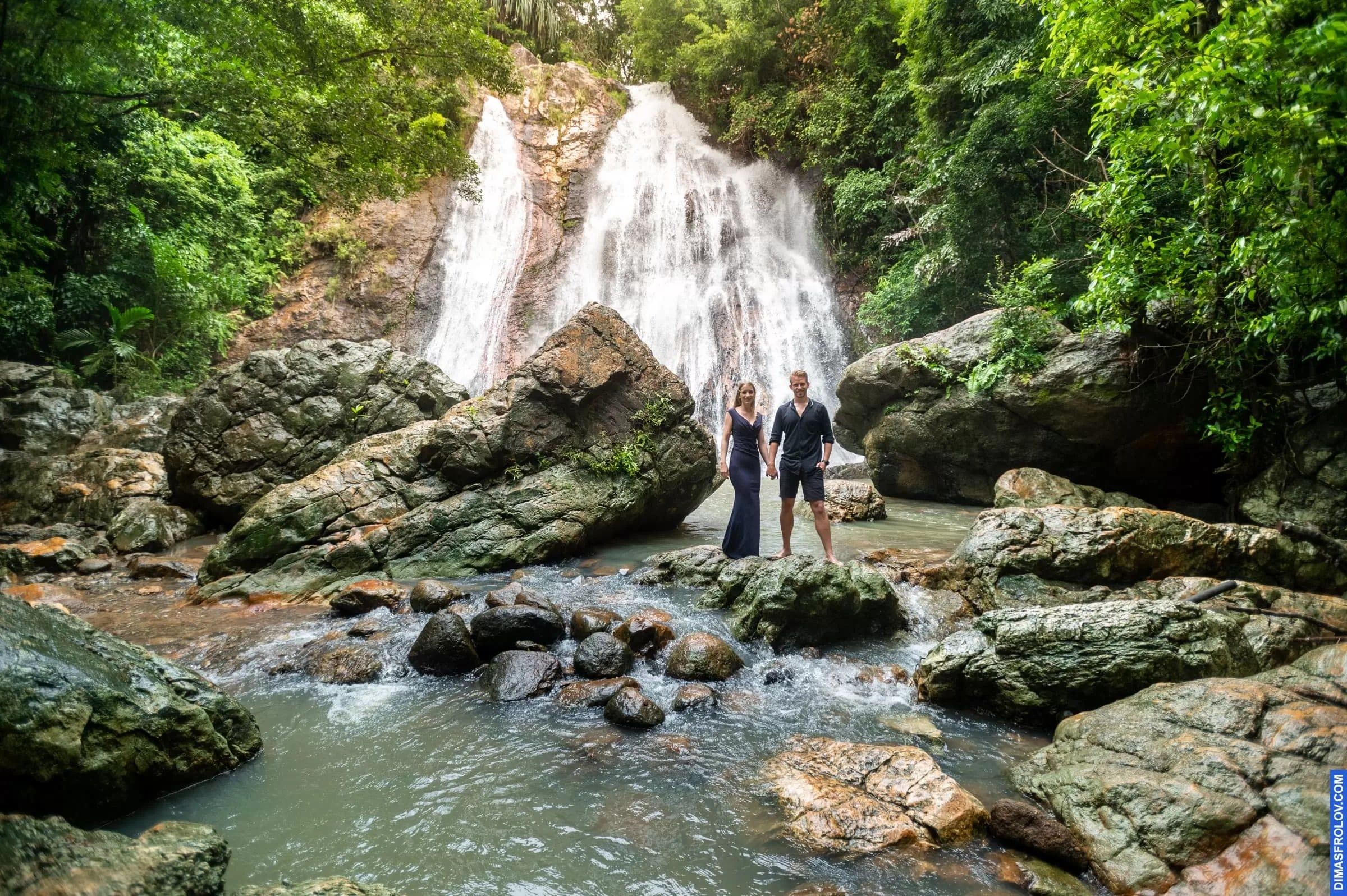 Samui Photo shoot location: Na Muang Waterfall. photographer Dimas Frolov. photo2016