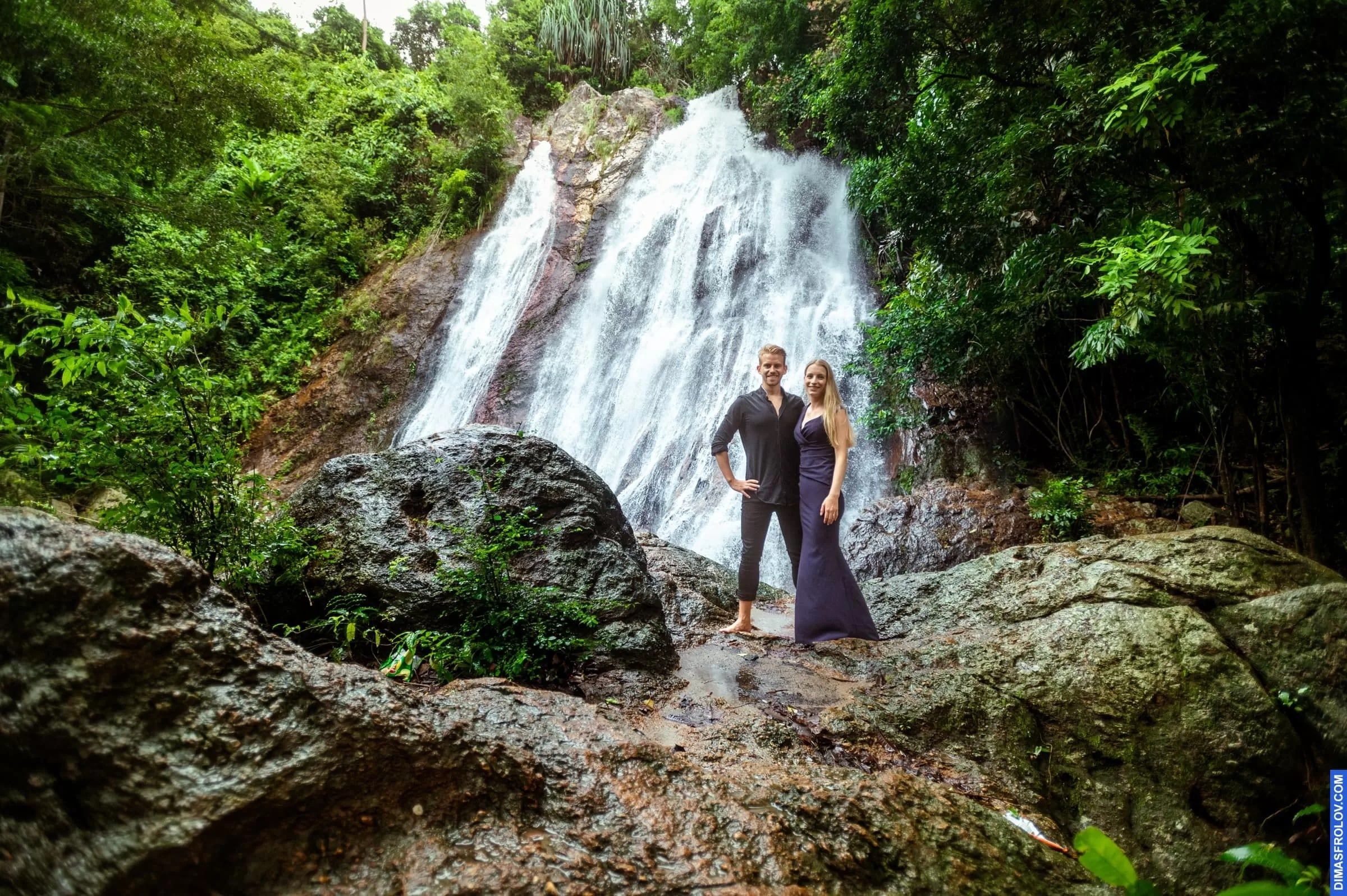 Samui Photo shoot location: Na Muang Waterfall. photographer Dimas Frolov. photo2025