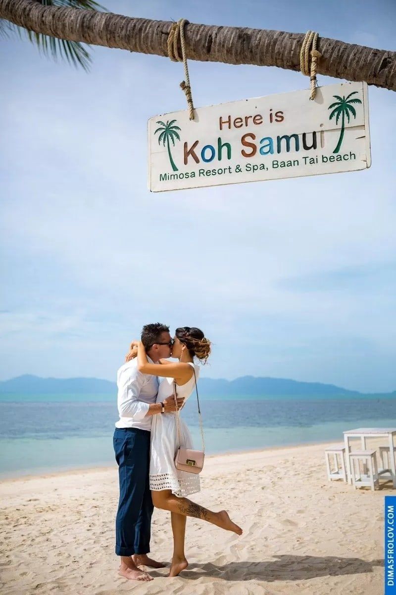 Samui Location for photo shoot: Mimosa Beach (Ban Tai). photographer Dimas Frolov. photo1928