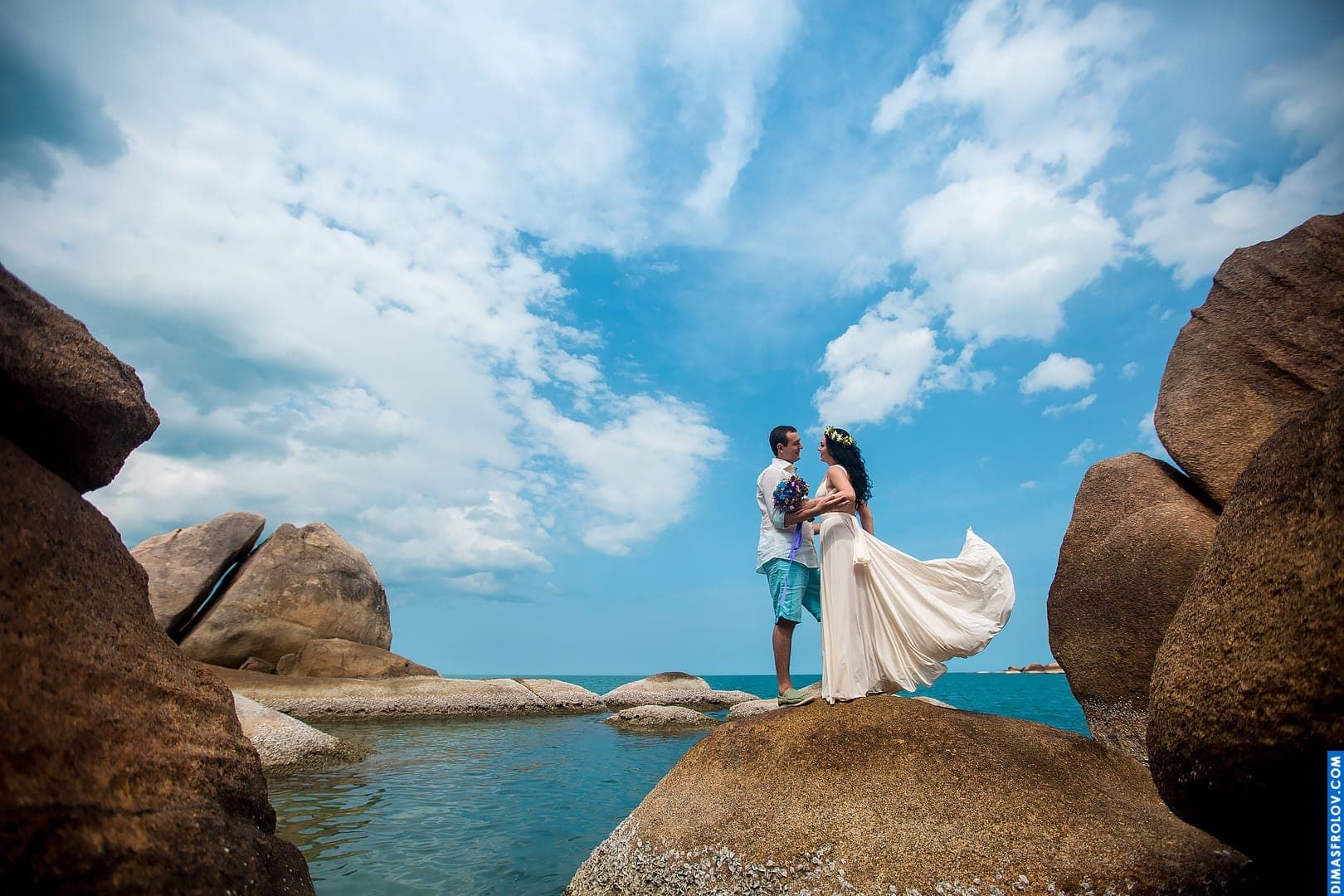 ช่างภาพแต่งงานบนเกาะพะงัน. ช่างภาพ ดิมัดส Dimas. บาทต่อภาพ1226