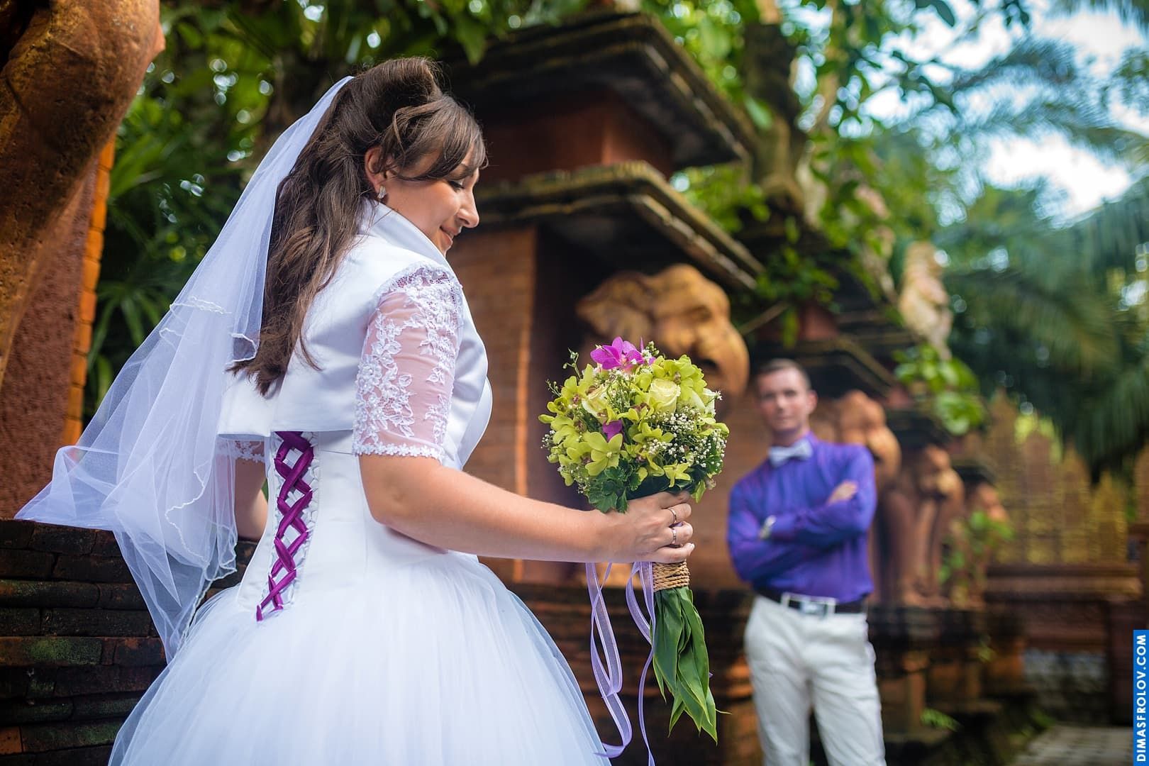Bridal Bouquet for Tropical Wedding on Koh Samui. photographer Dimas Frolov. photo1171