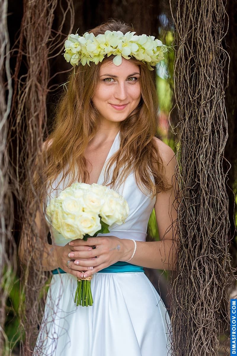Bridal Bouquet for Tropical Wedding on Koh Samui. photographer Dimas Frolov. photo1181
