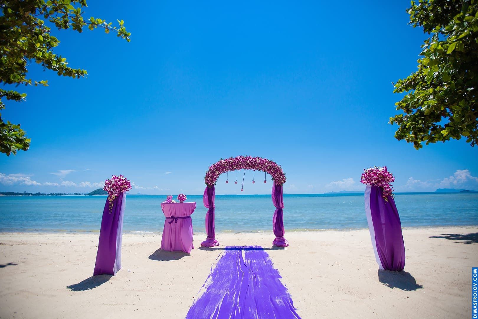 How is the wedding photo shoot in Thailand?. photographer Dimas Frolov. photo458