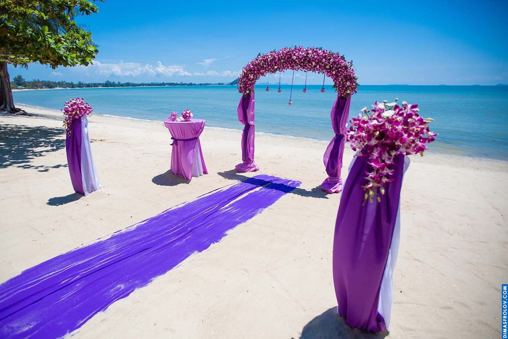 How is the wedding photo shoot in Thailand?. photographer Dimas Frolov. photo461