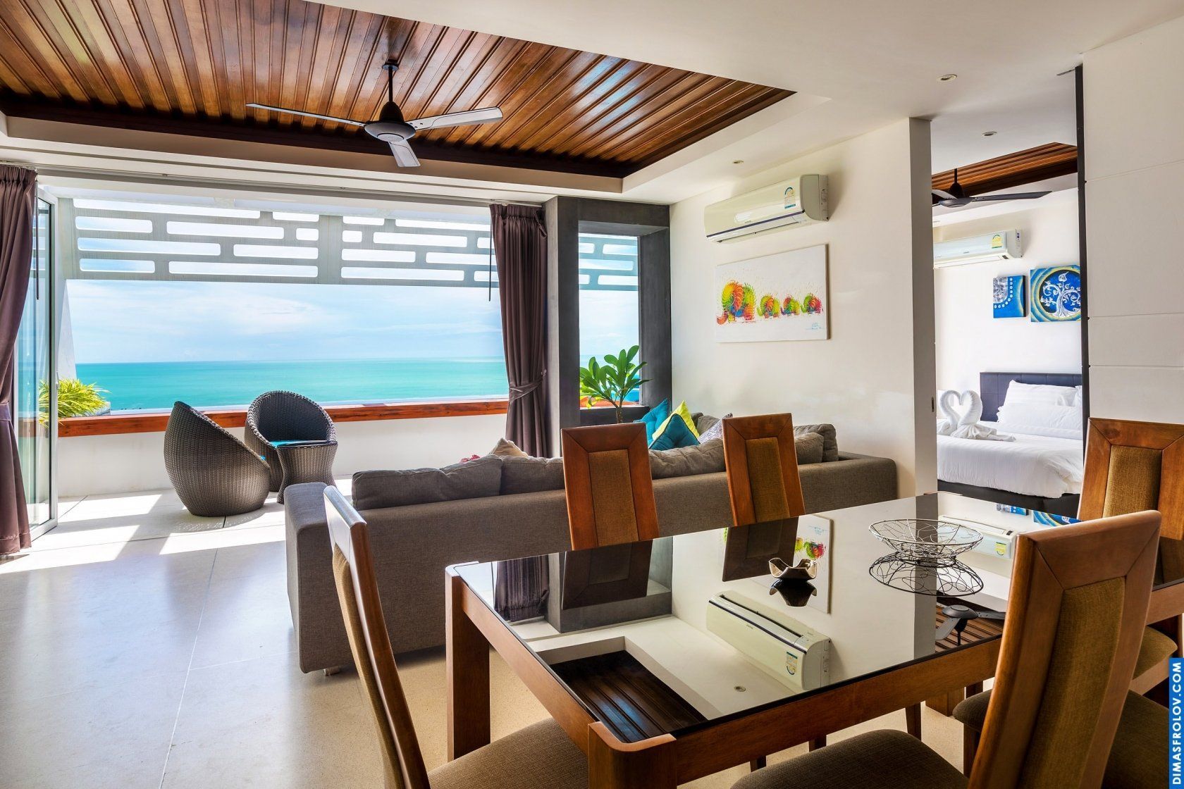 กระบวนการถ่ายภาพทรัพย์สินและอสังหาริมทรัพย์ Chaweng Beach view Luxury apartment. บาทต่อภาพ 3172 (2023-05-04 03:44:25)