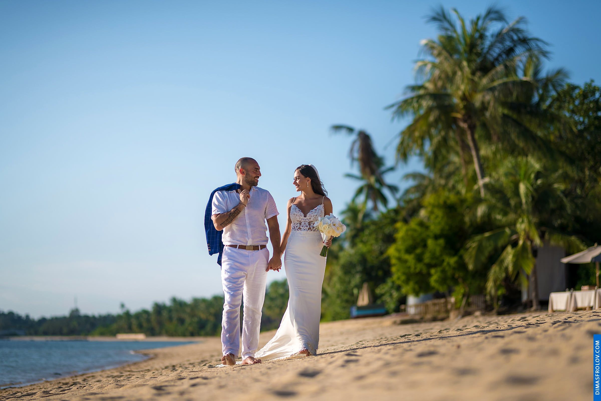 พิธีแต่งงาน ณ โรงแรมอินเตอร์คอนติเนนตัล เกาะสมุย - Natalie & Simon. บาทต่อภาพ 48365 (2023-05-04 03:54:40)