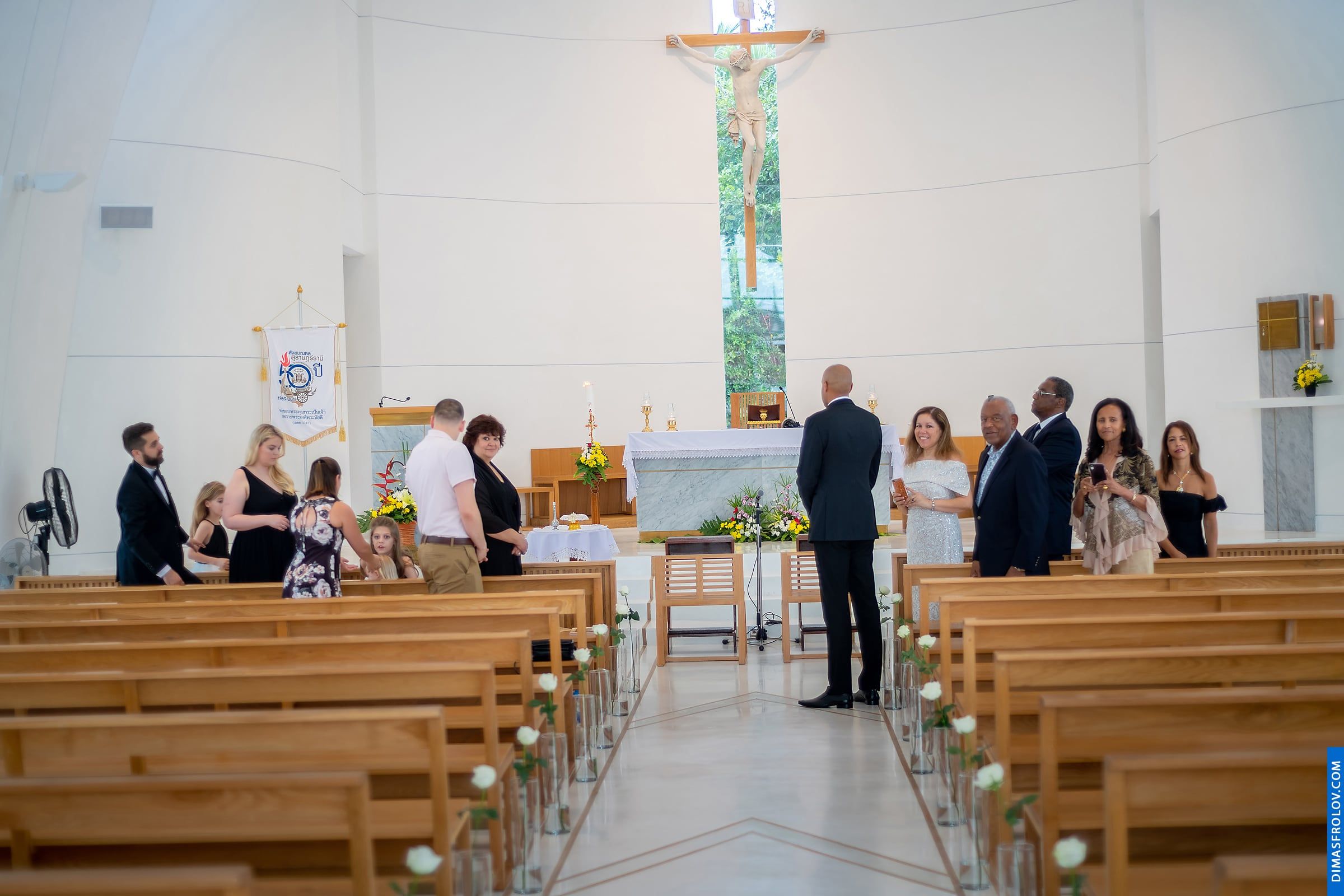Весільна зйомка Френк і Міранда. Вінчання у церкві на Самуї. фото 70739 (2023-05-04 04:00:46)