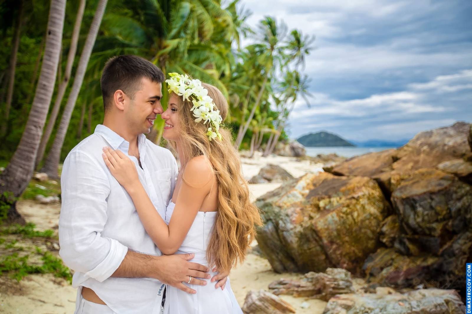 Bridal Bouquet for Tropical Wedding. photographer Dimas Frolov. photo1208