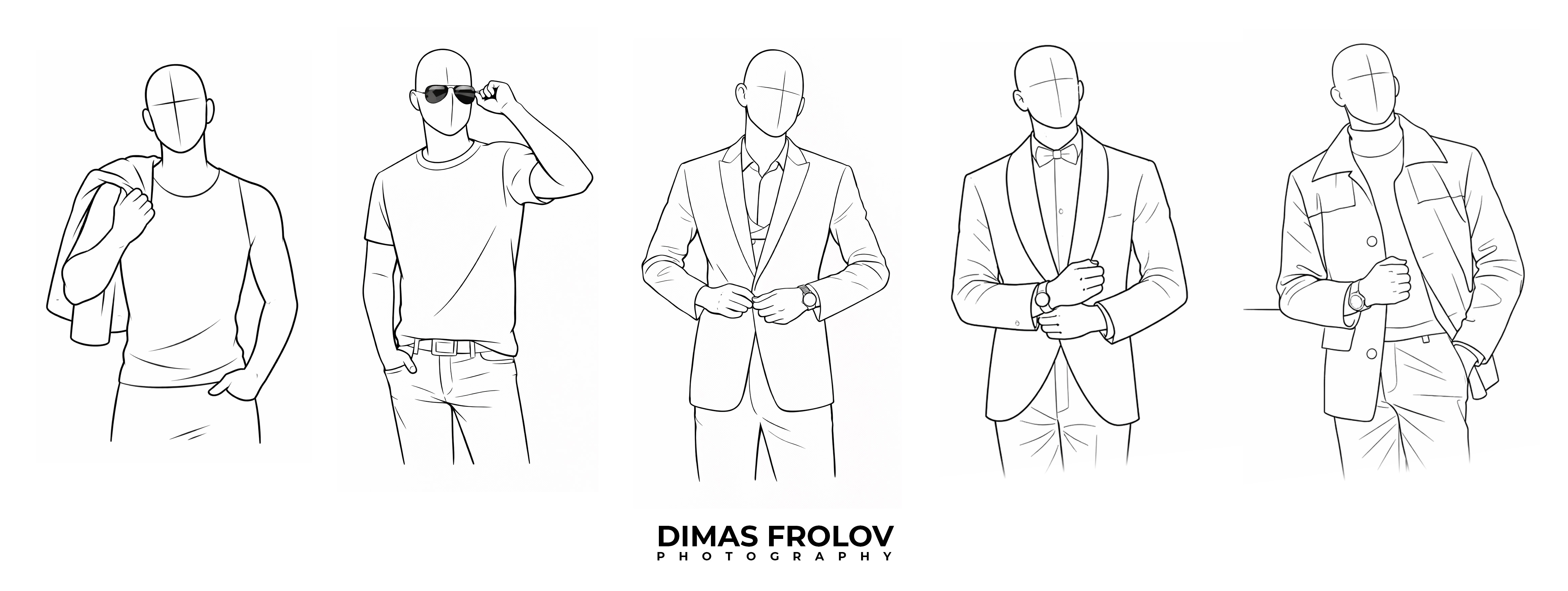 Men poses for photoshoot. Tips from pro photographer. photographer Dimas Frolov photo 2317