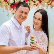The userpic of client, who leaves the review: Yura and Oksana