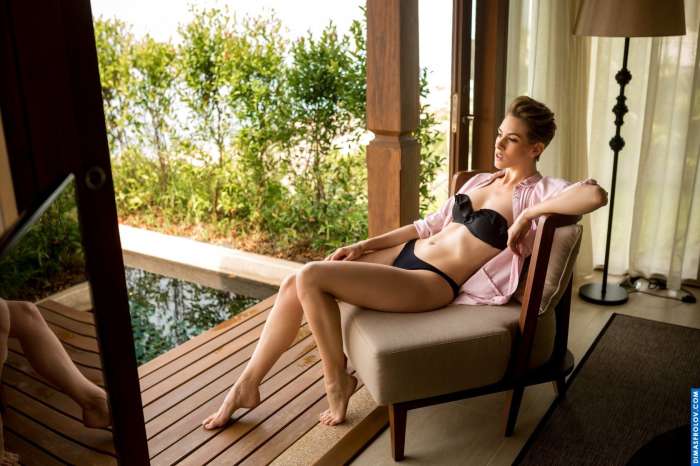 Alexia Level. Lingerie photoshoots as they are